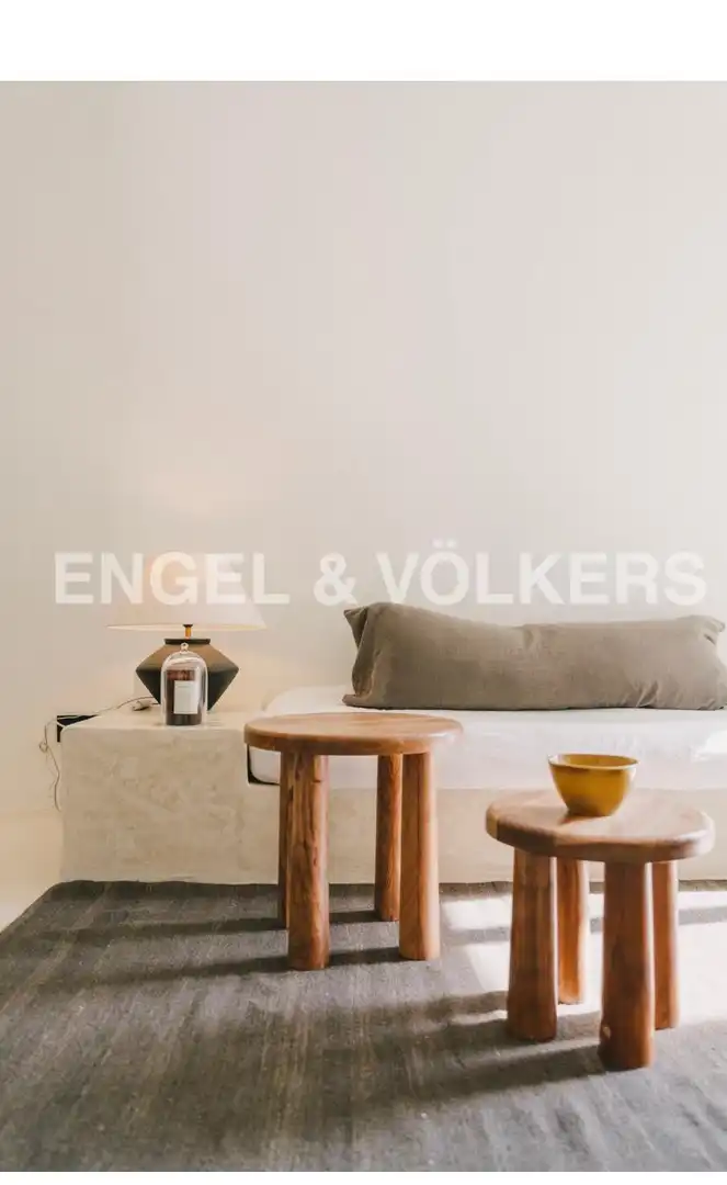 Wohnzimmer von Wohnung zur Miete in Barcelona mit Klimaanlage, Heizung und Balkon