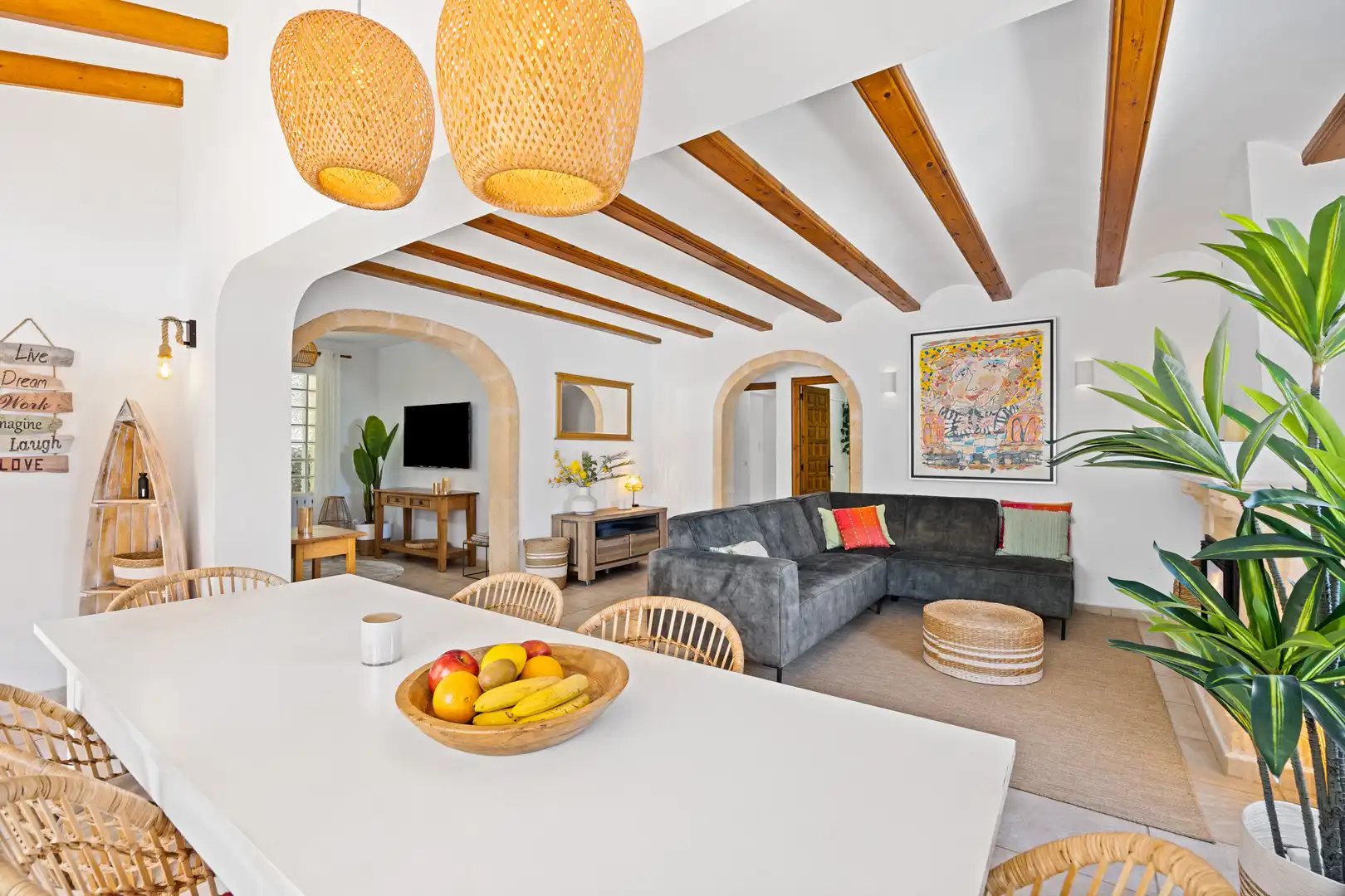 Sala d'estar de Casa o xalet en venda en Jávea / Xàbia