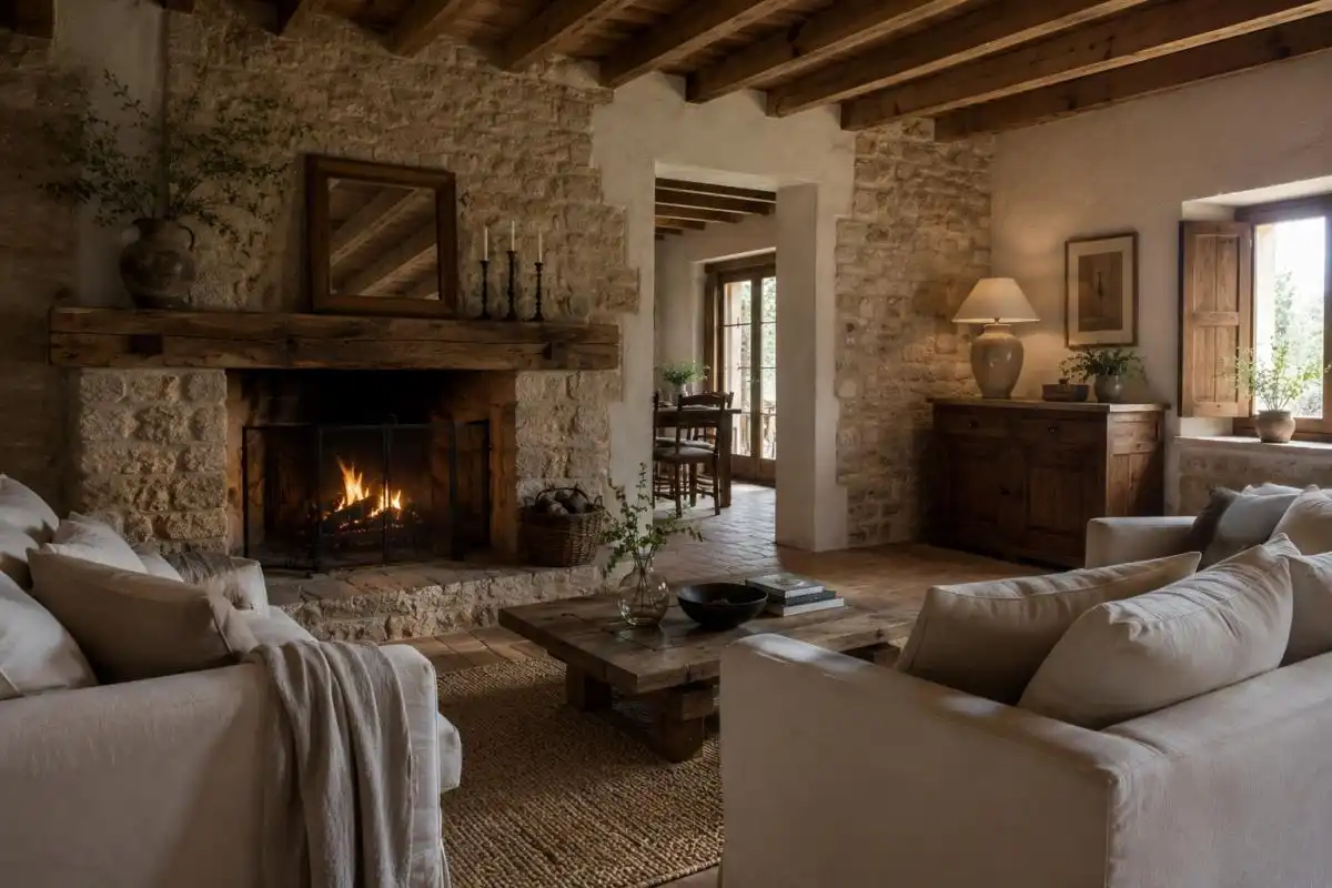 Sala d'estar de Finca rústica en venda en El Saucejo amb Aire condicionat, Calefacció i Moblat