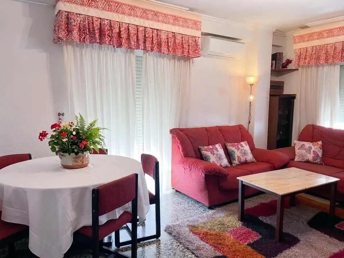 Wohnzimmer von Wohnung zum Verkauf in Elche / Elx mit Klimaanlage und Balkon