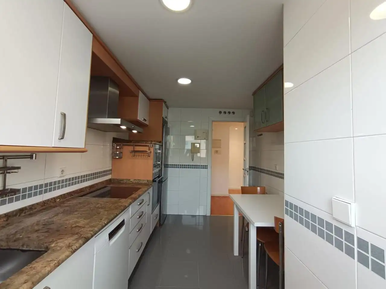 Kitchen of Flat for sale in Madrid  with Air Conditioner, Heating and Terrace