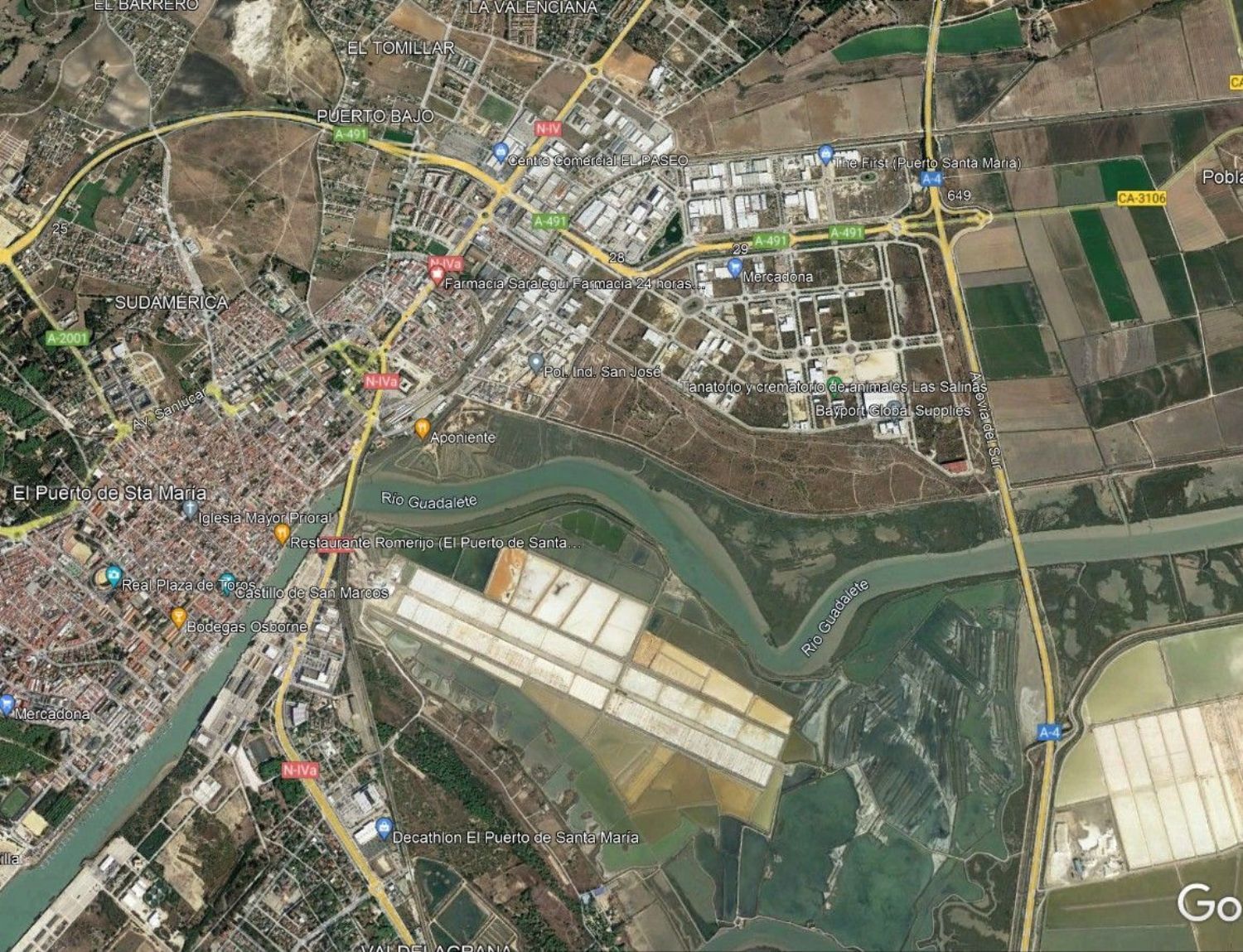 Terreno en venta en  A-491