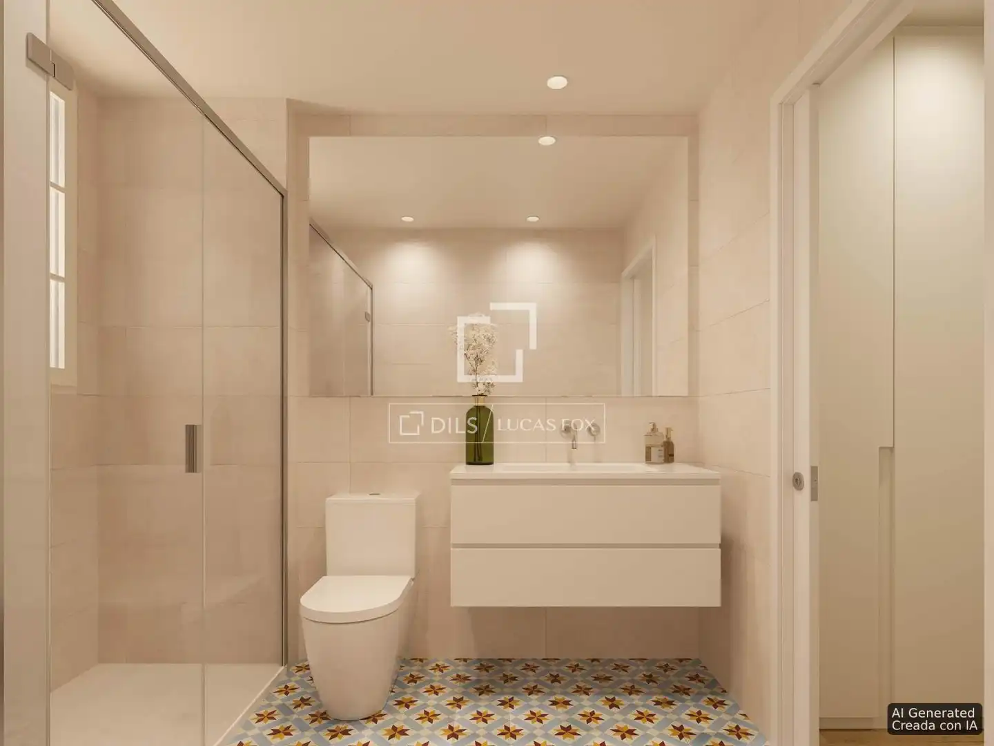 Baño de Piso en venta en Barcelona con Terraza y Balcón