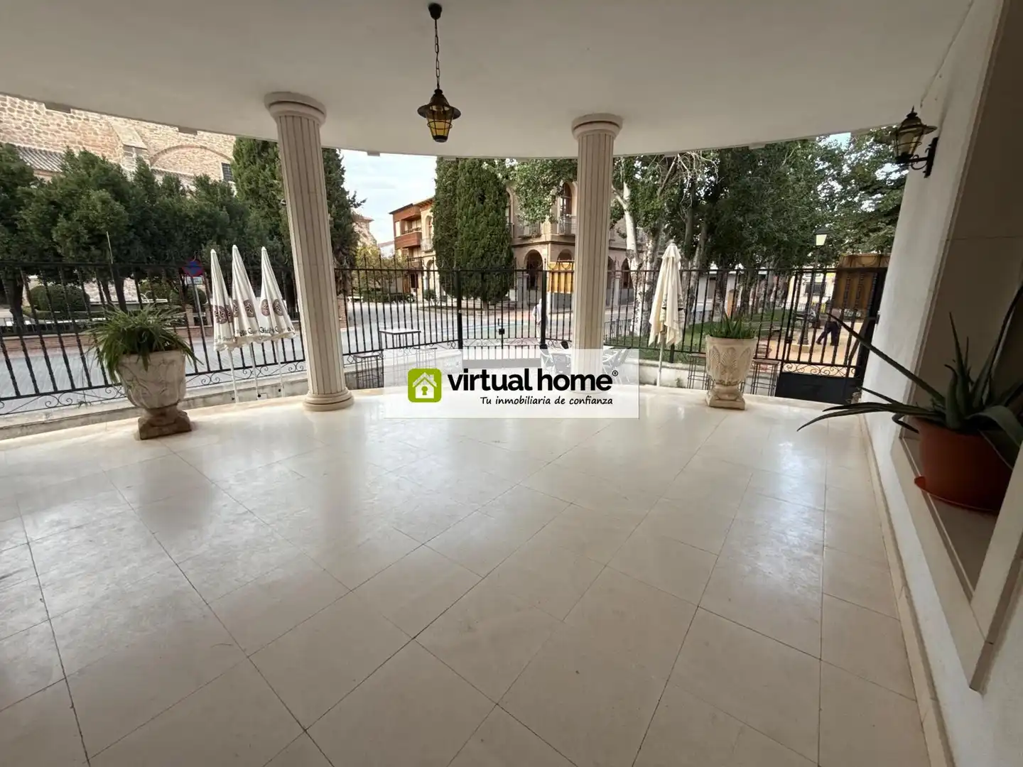 Terrassa de Casa o xalet en venda en La Puebla de Almoradiel amb Aire condicionat