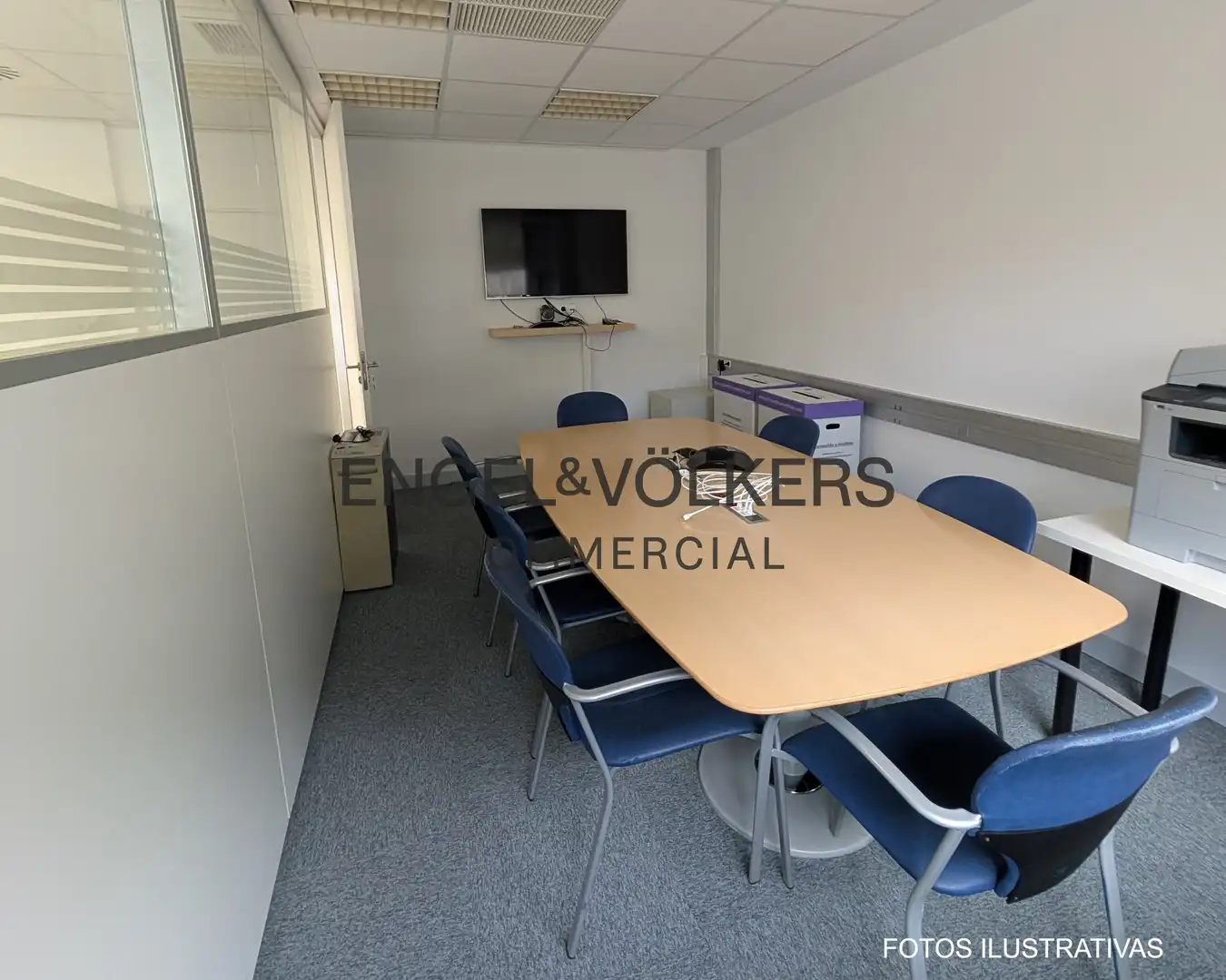 Office for rent in Barcelona  with Air Conditioner