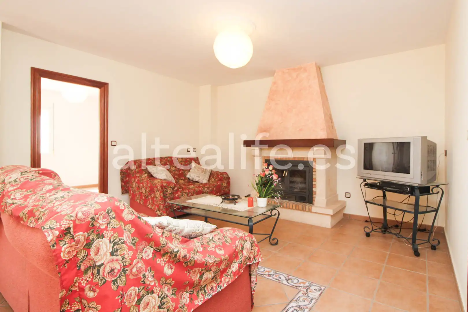 Wohnzimmer von Haus oder Chalet zum Verkauf in La Nucia mit Privatgarten, Terrasse und Abstellraum