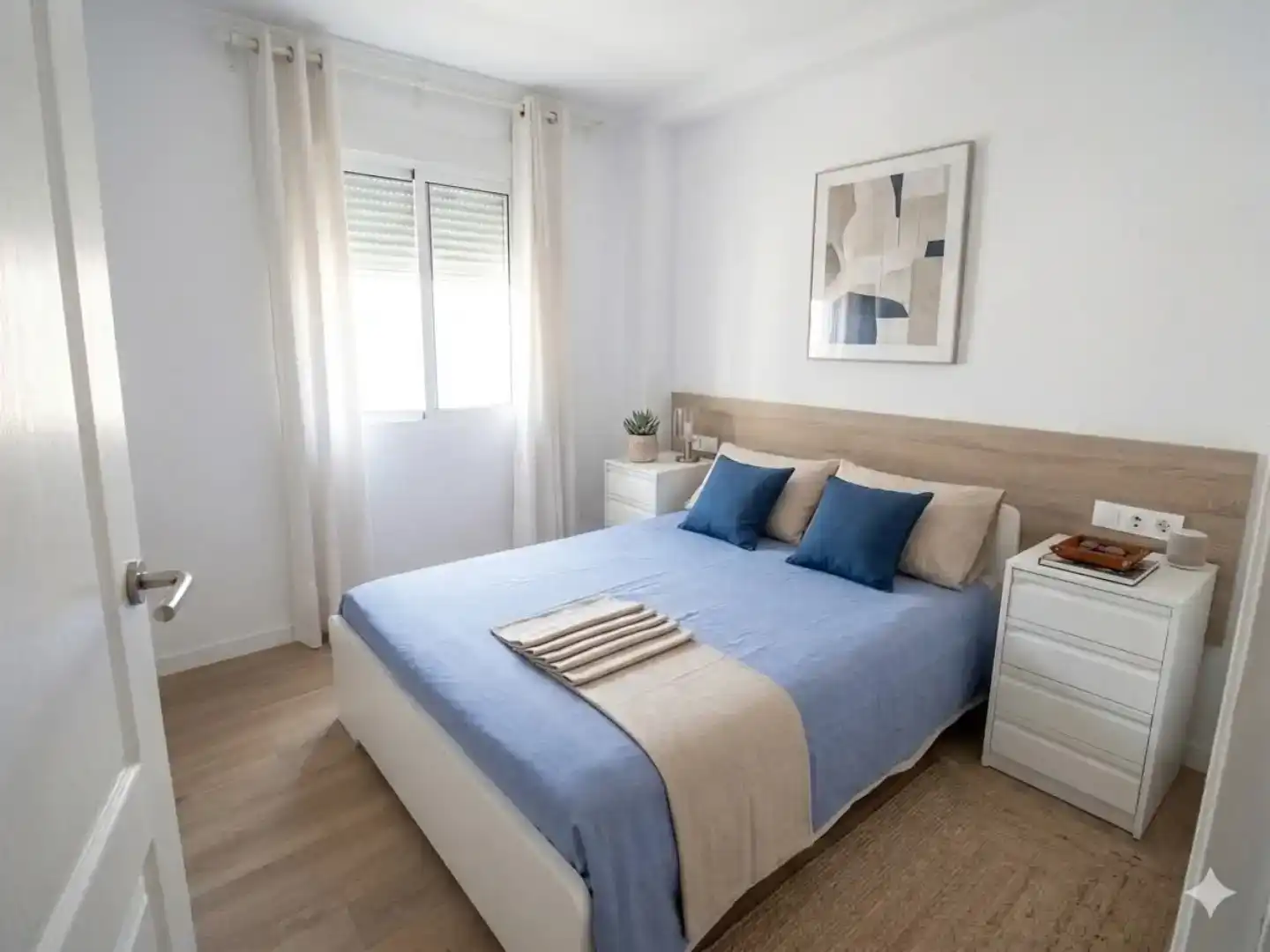 Dormitori de Casa o xalet de lloguer en Gandia amb Aire condicionat, Traster i Moblat