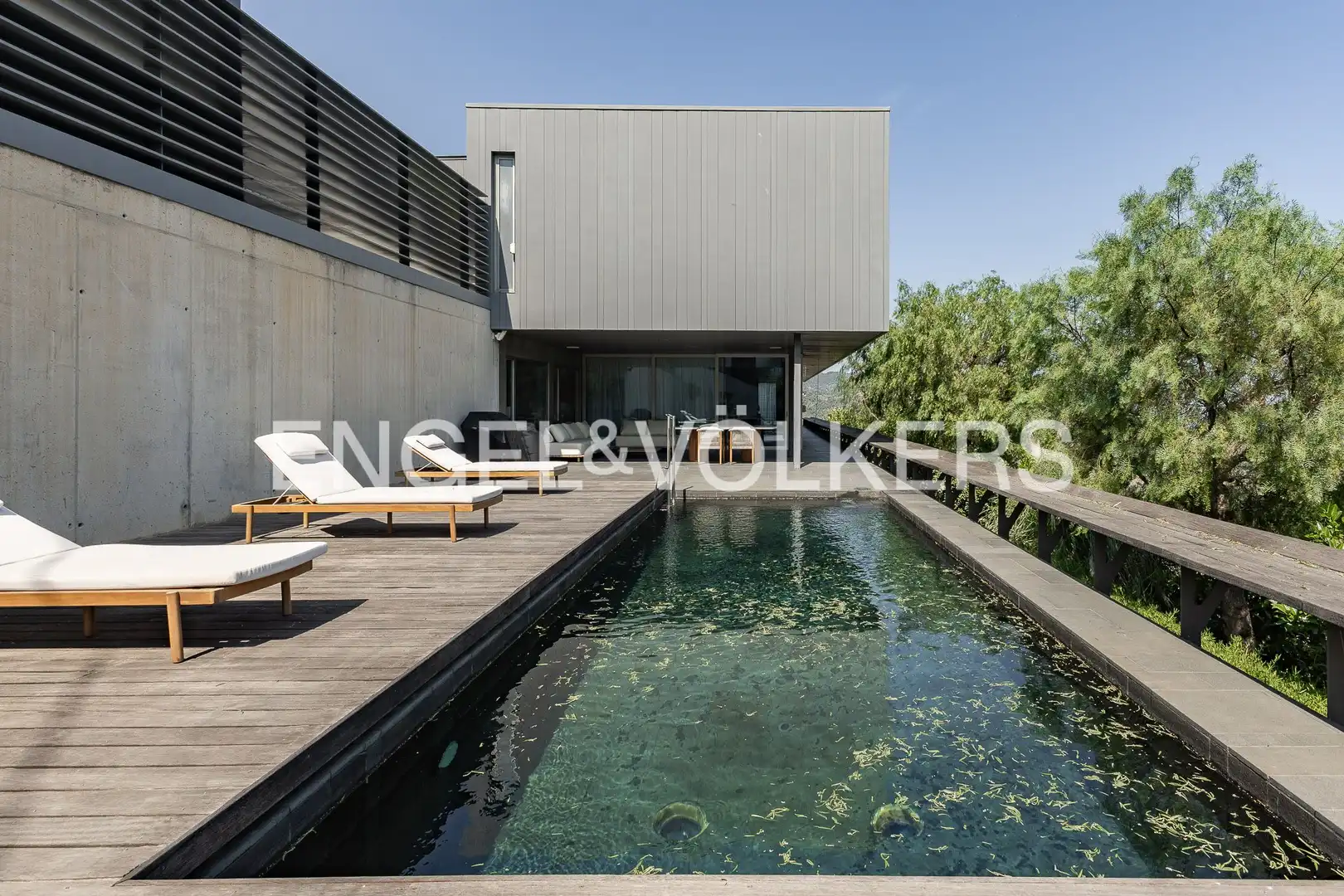 Terraza de Casa o chalet de alquiler en Alella con Aire acondicionado, Calefacción y Jardín privado