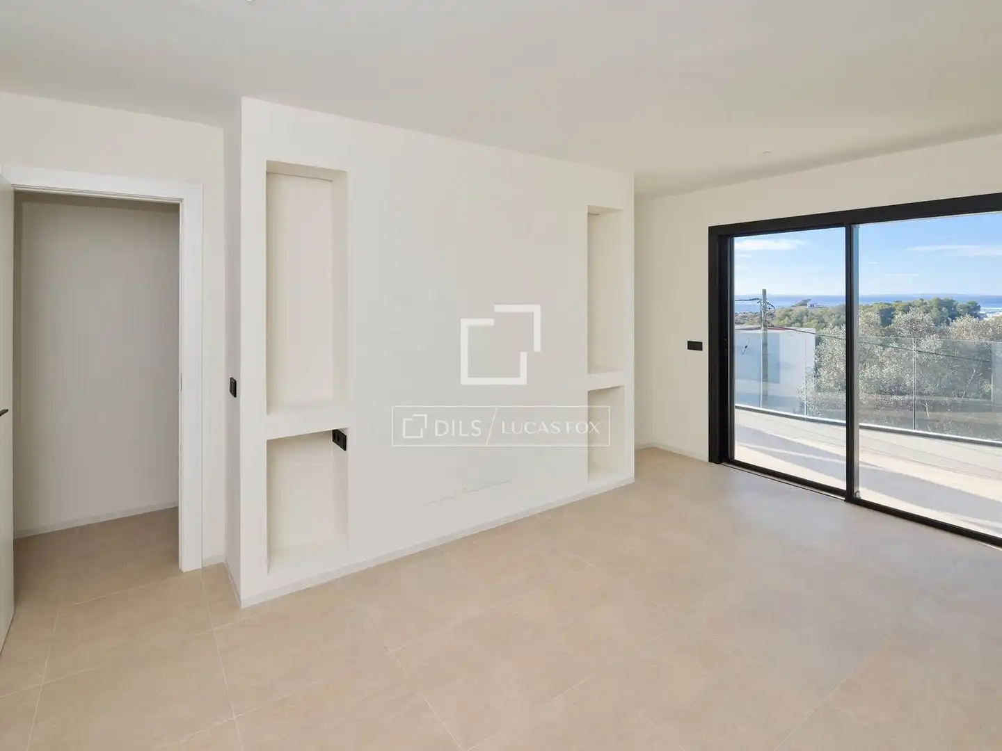 Sala d'estar de Casa o xalet en venda en Santa Eulària des Riu amb Aire condicionat, Piscina i Balcó