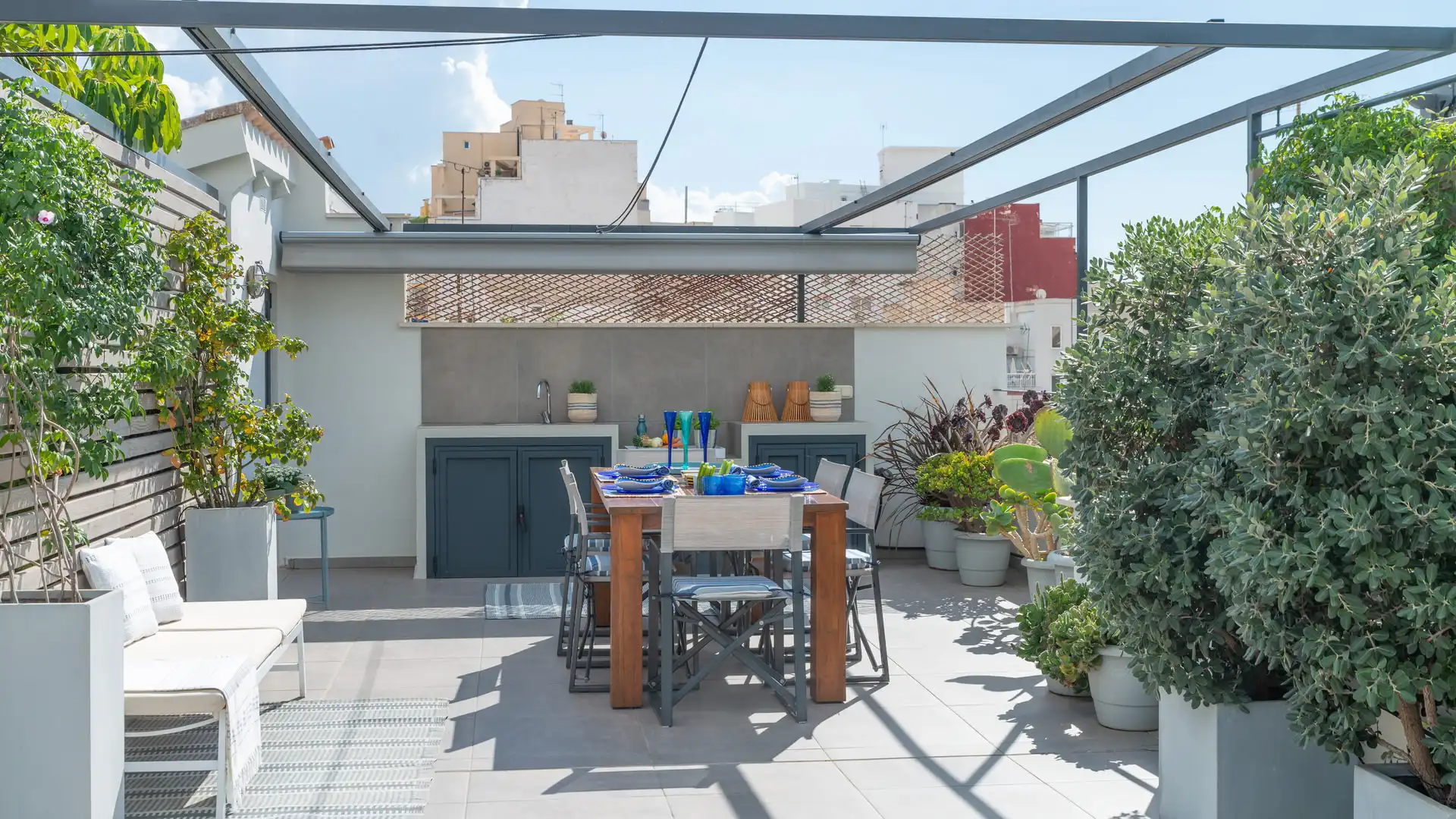 Terrasse von Haus oder Chalet zum Verkauf in  Palma de Mallorca mit Klimaanlage, Heizung und Terrasse