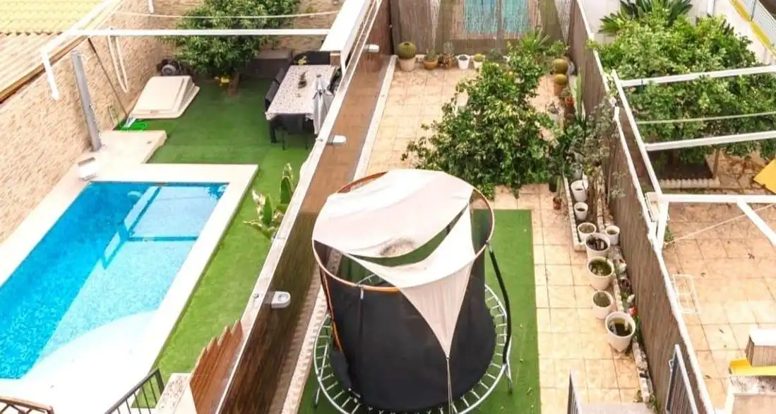 Terrace of Duplexes for sale in Murcia  with Air Conditioner, Private garden and Terrace