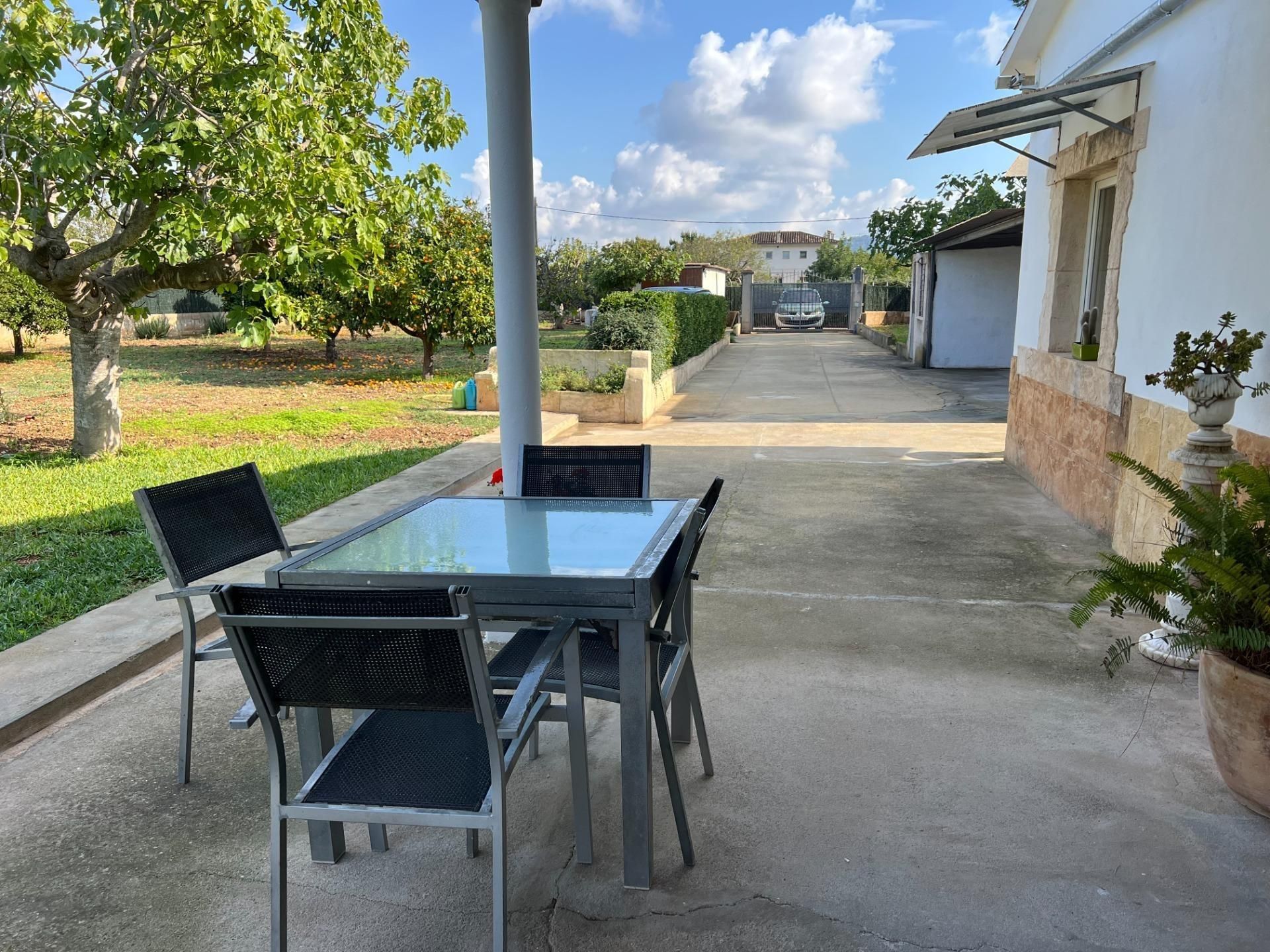 Garden of Country house to rent in Inca  with Air Conditioner, Private garden and Parquet flooring