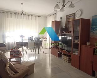 Living room of Flat for sale in Málaga Capital  with Air Conditioner, Private garden and Terrace