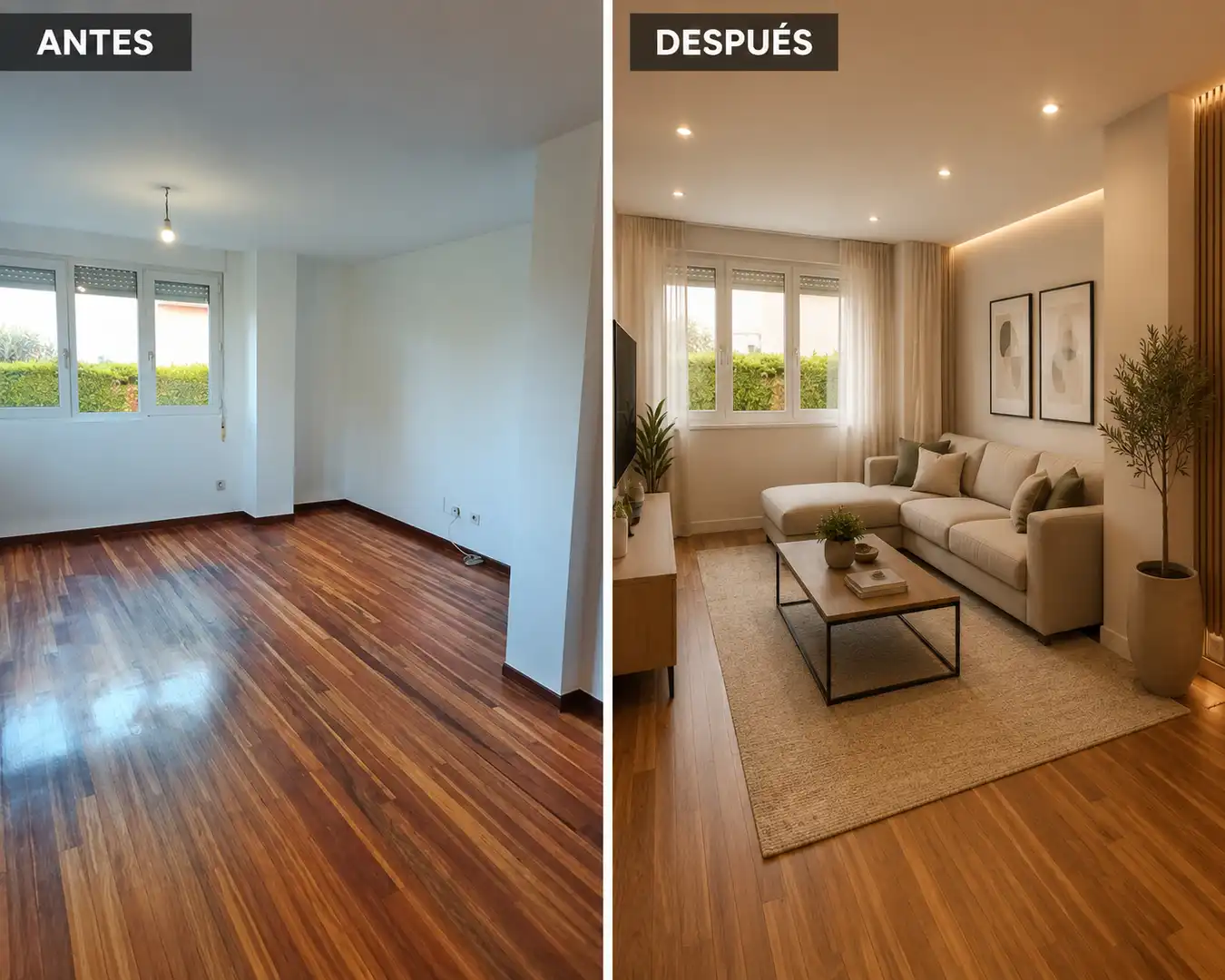 Sala de estar de Casa adosada en venta en Camargo con Jardín privado y Alarma