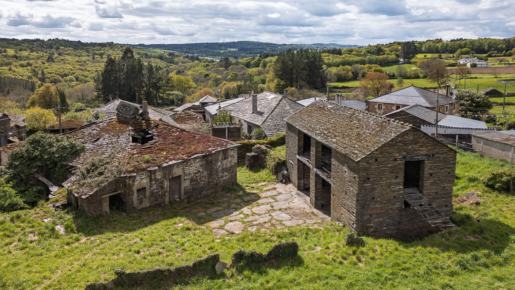 Vista exterior de Finca rústica en venda en Lugo Capital