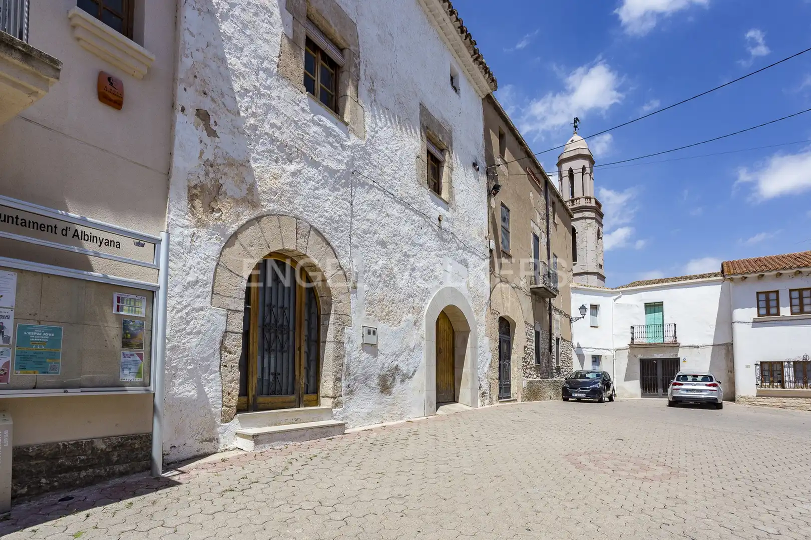 Vista exterior de Casa adosada en venta en Albinyana con Calefacción y Terraza