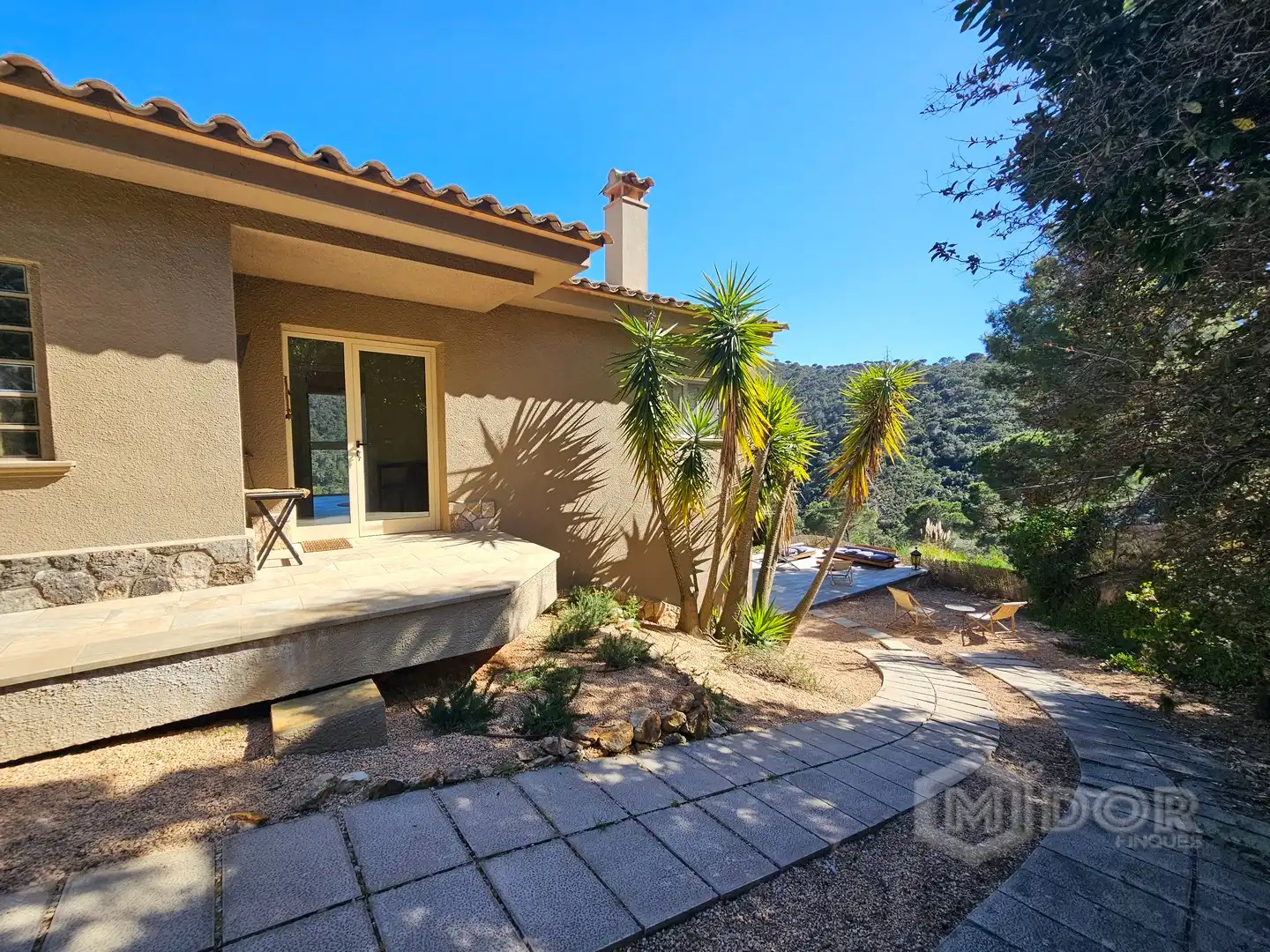 Exterior view of Houses for rent in Sant Feliu de Guíxols  with Air Conditioner, Heating and Private garden