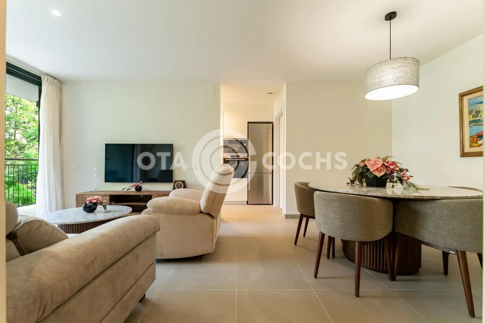 Living room of Flat for sale in Cambrils  with Heating, Balcony and Community pool