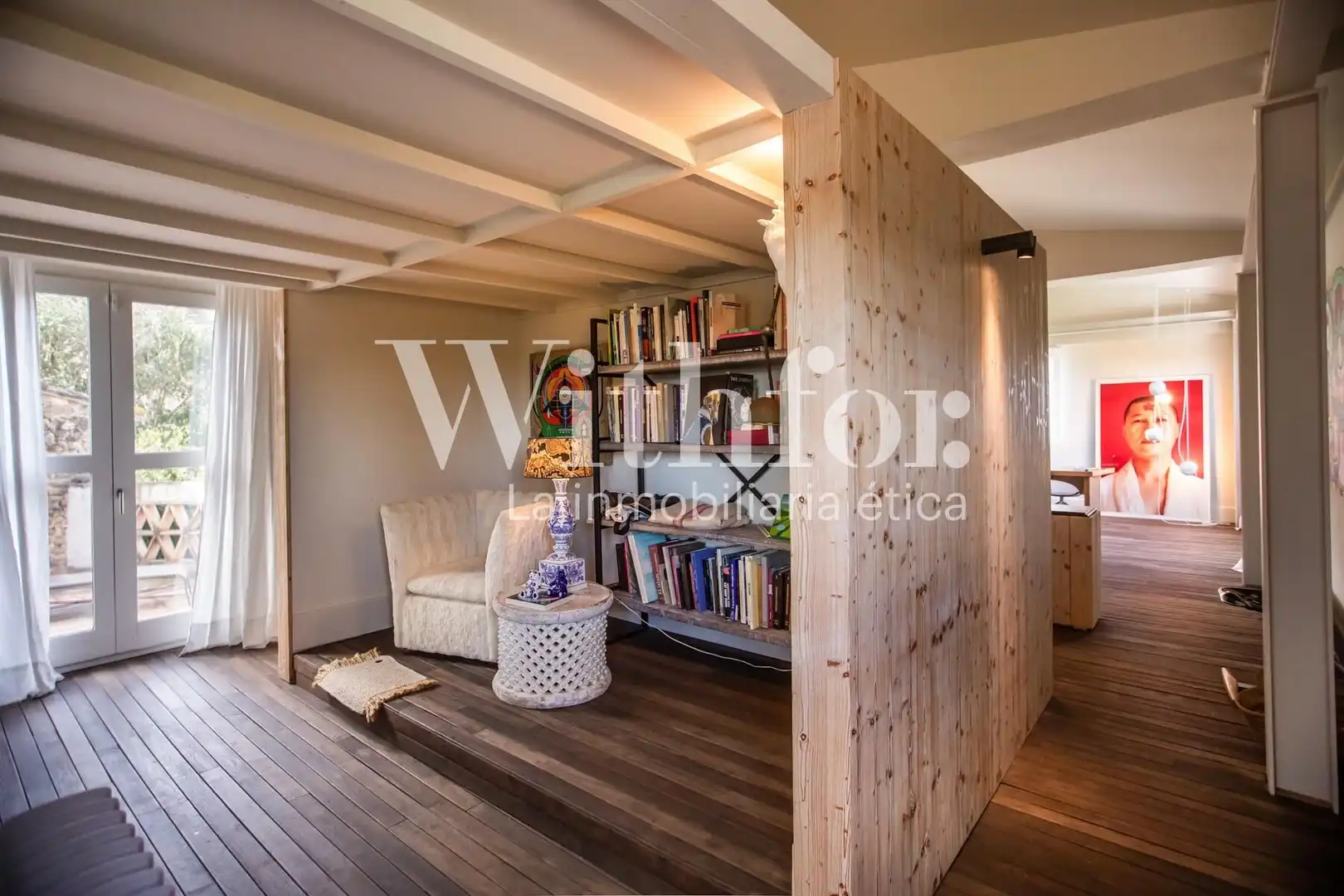 Sala de estar de Casa o chalet en venta en La Pera con Calefacción, Jardín privado y Terraza