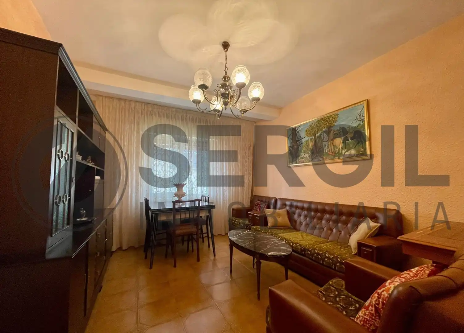 Living room of Flat for sale in Segovia  with Terrace and Storage room