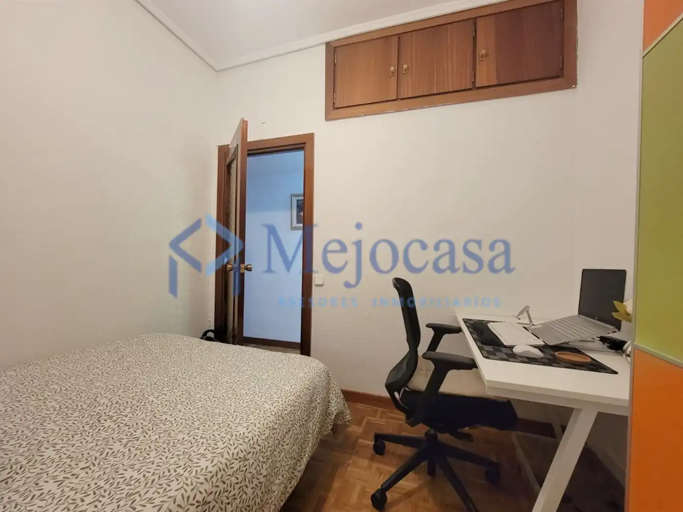 Bedroom of Flat for sale in Madrid  with Heating, Parquet flooring and Terrace