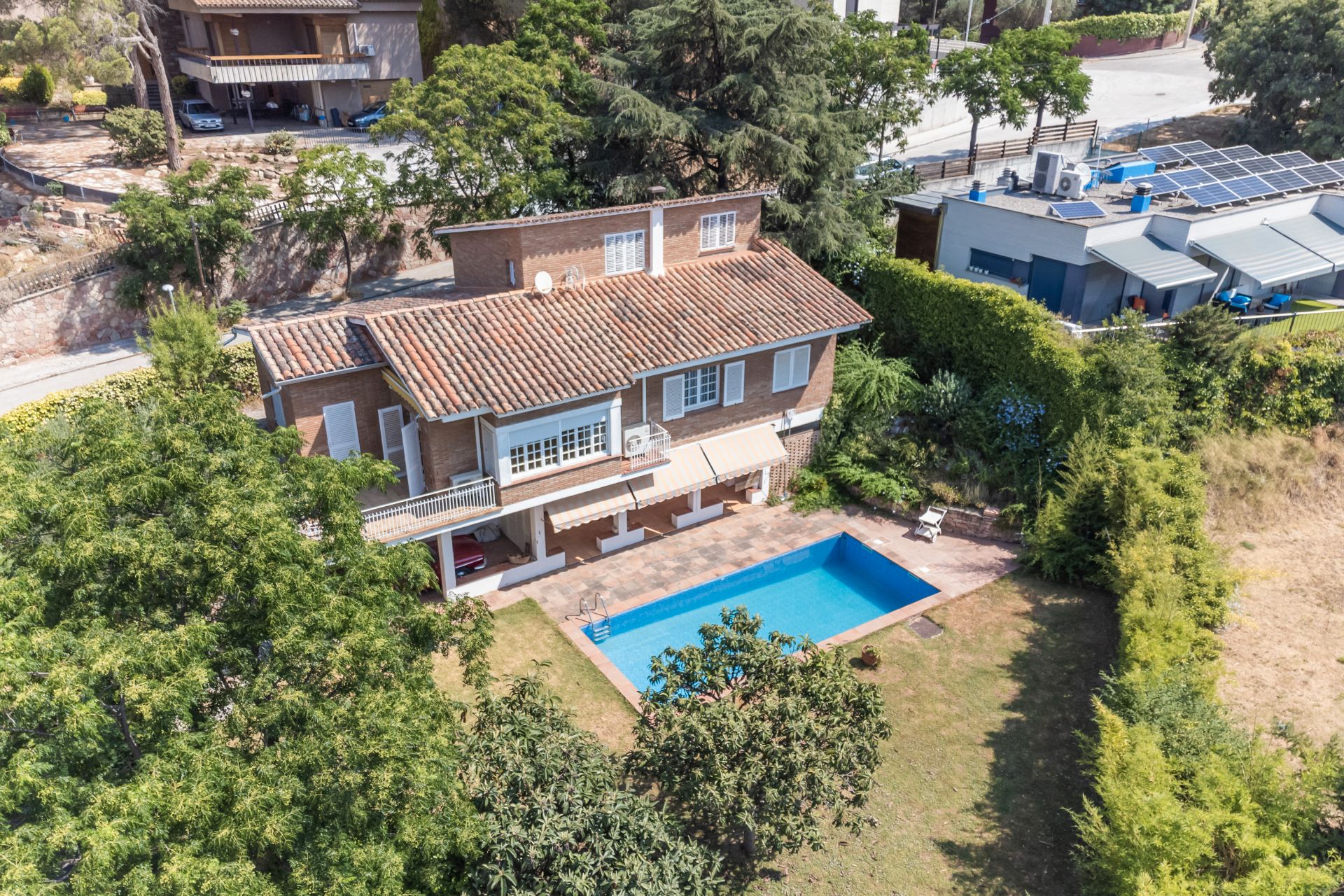 Jardí de Casa o xalet en venda en La Garriga amb Aire condicionat, Calefacció i Jardí privat