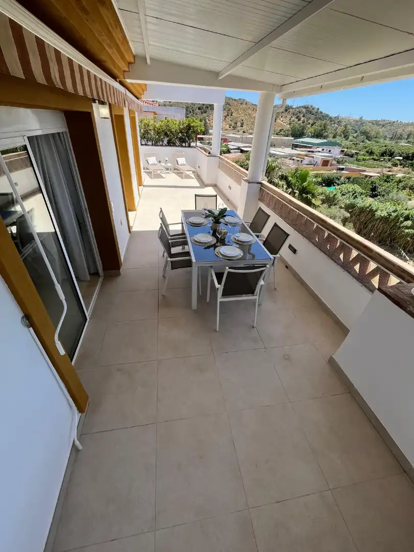 Terrassa de Àtic de lloguer amb opció a compra en Mijas amb Aire condicionat, Terrassa i Moblat