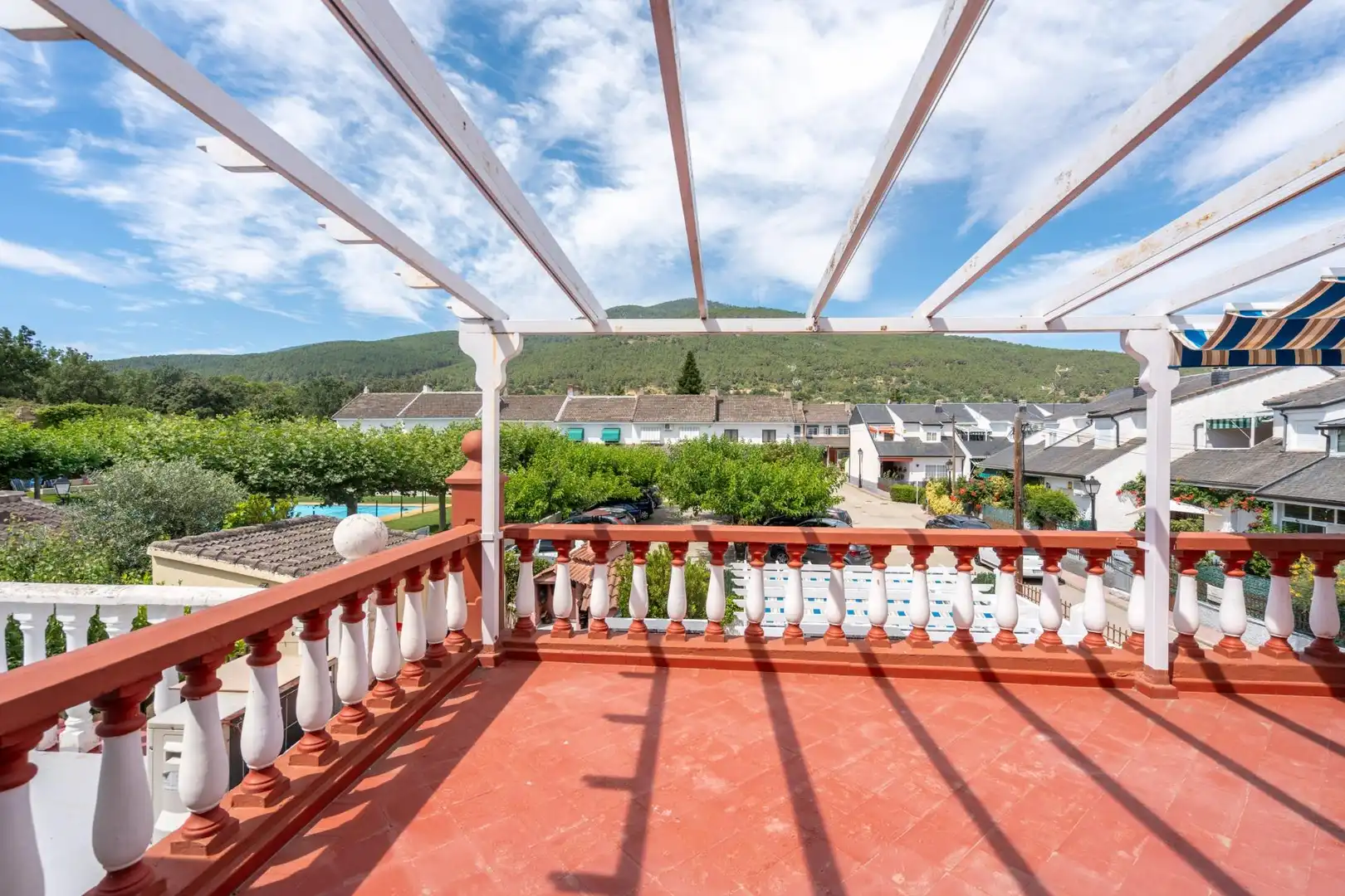 Terraza de Casa adosada en venta en El Tiemblo 
