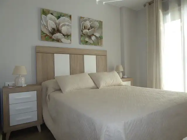 Bedroom of Flat for rent in Torremolinos  with Air Conditioner, Parquet flooring and Terrace