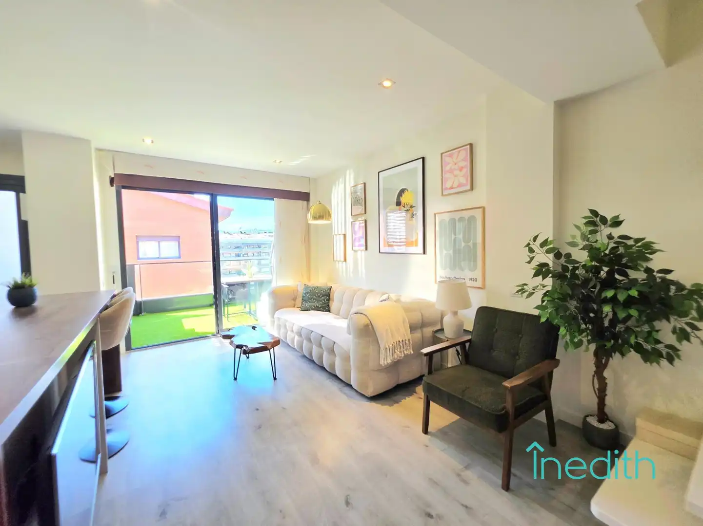 Exterior view of Flat for sale in Castelldefels  with Air Conditioner, Heating and Private garden