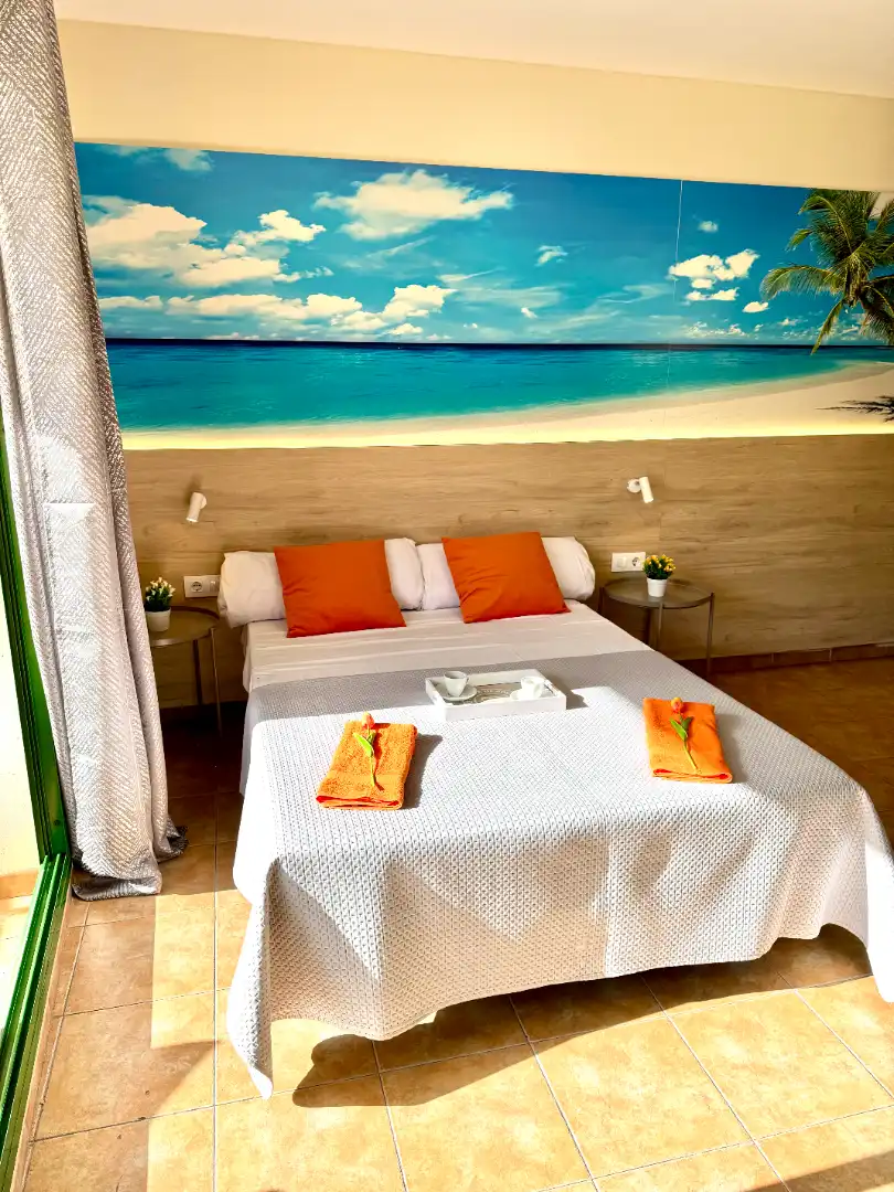 Habitación de Apartamento de alquiler en Salou con Terraza, Amueblado y Horno