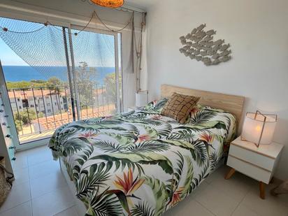 Bedroom of Apartment to rent in Palafrugell  with Furnished, Washing machine and TV