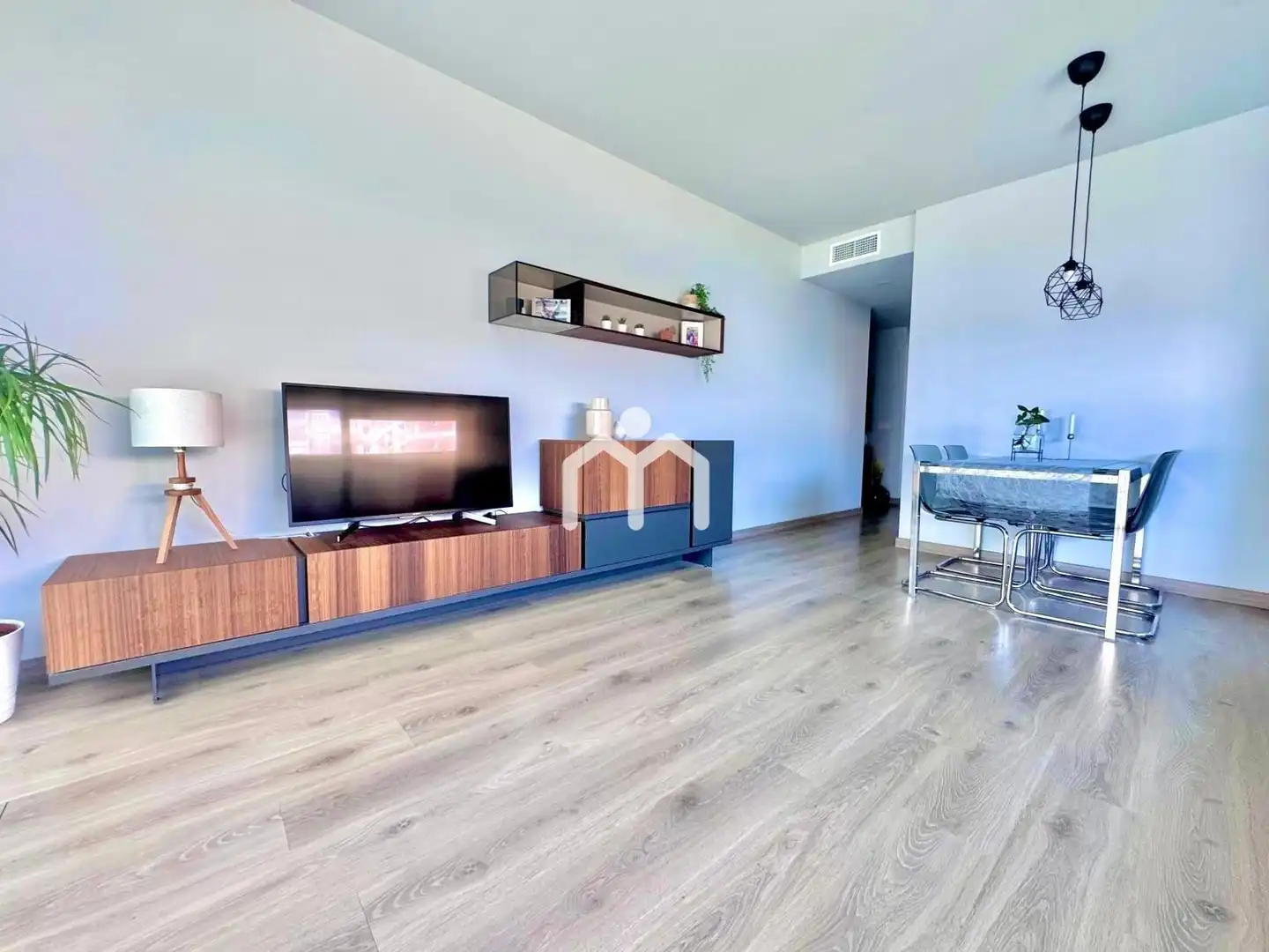 Sala de estar de Piso en venta en Badalona con Aire acondicionado, Calefacción y Terraza