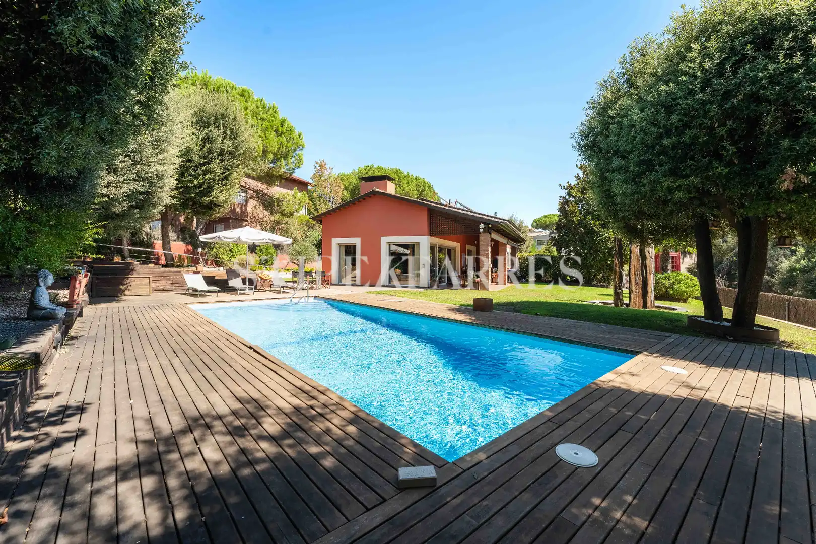 Jardí de Casa o xalet en venda en Barcelona amb Aire condicionat, Calefacció i Jardí privat