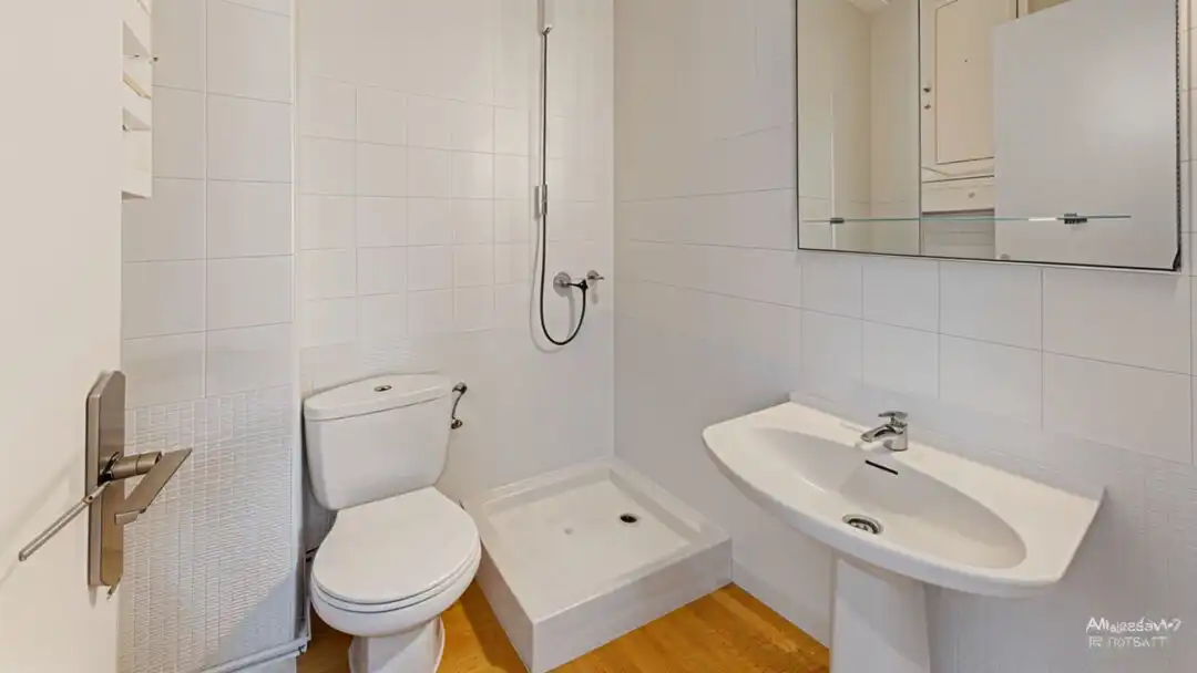 Badezimmer von Wohnung zum Verkauf in Madrid mit Klimaanlage und Heizung
