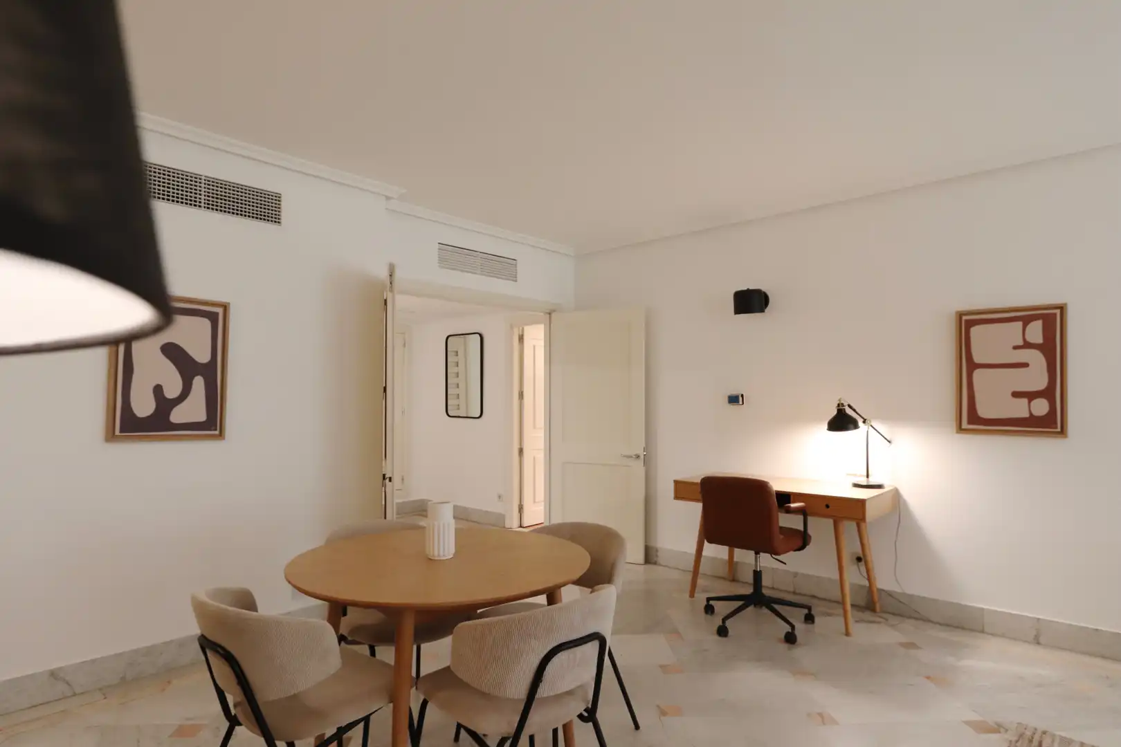 Dining room of Flat for sale in Madrid  with Air Conditioner, Heating and Private garden