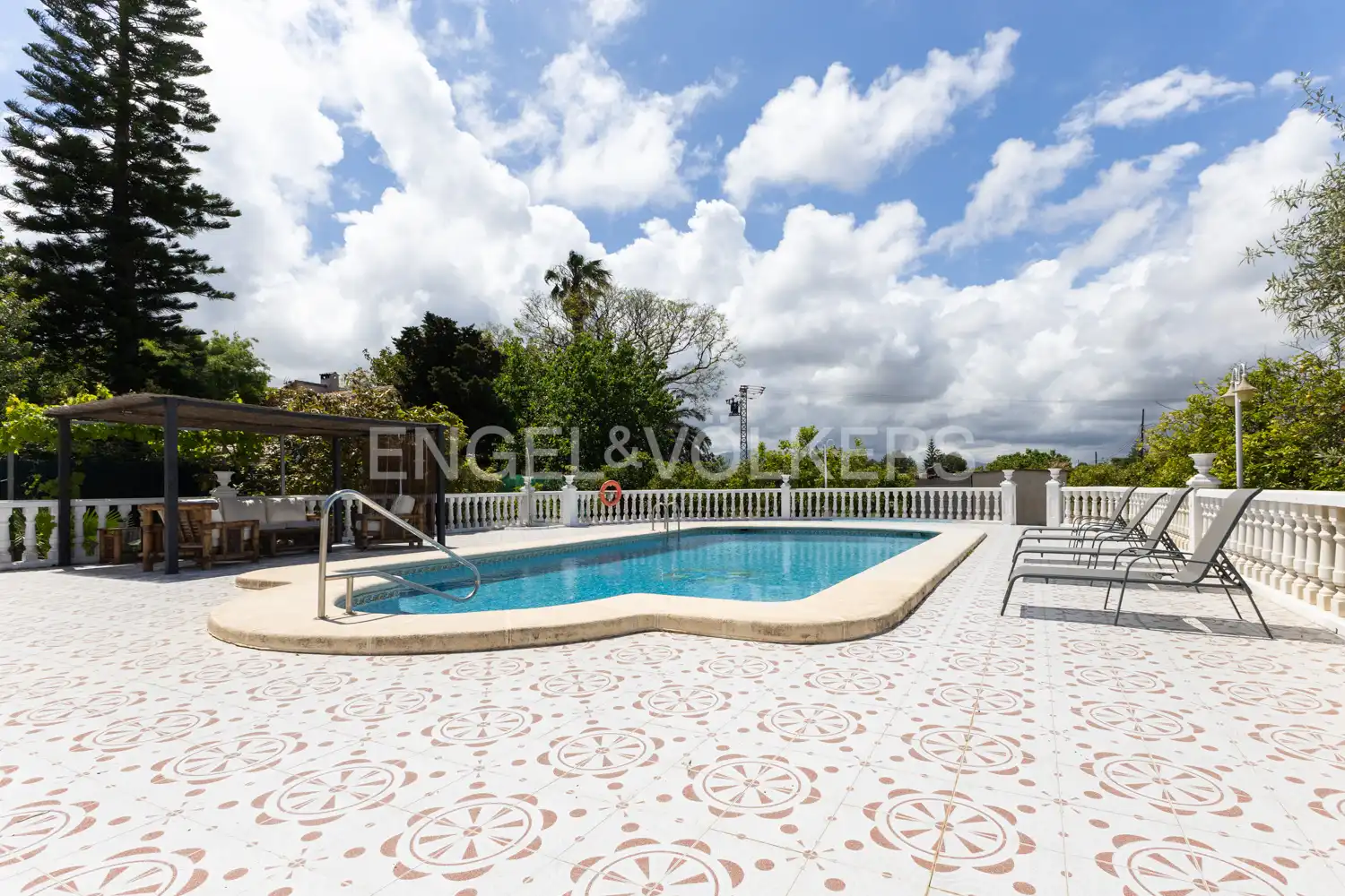 Piscina de Finca rústica en venta en Piles con Aire acondicionado, Calefacción y Jardín privado