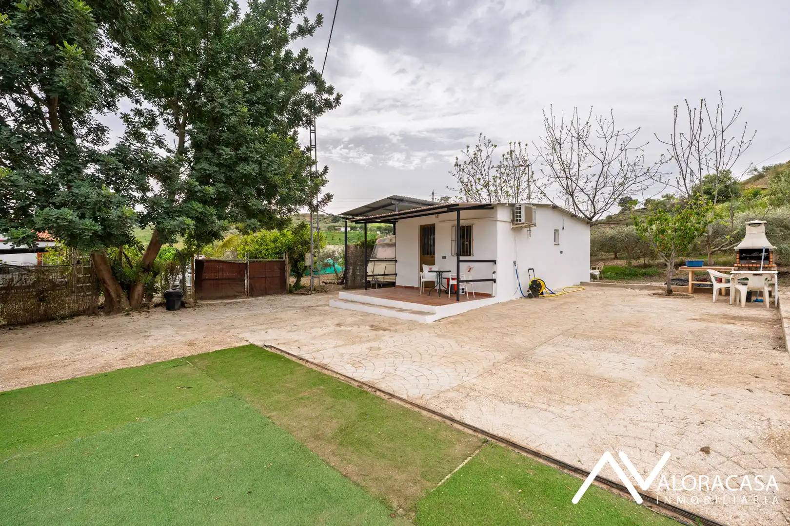 Jardín de Finca rústica en venta en Cártama con Aire acondicionado, Amueblado y Microondas