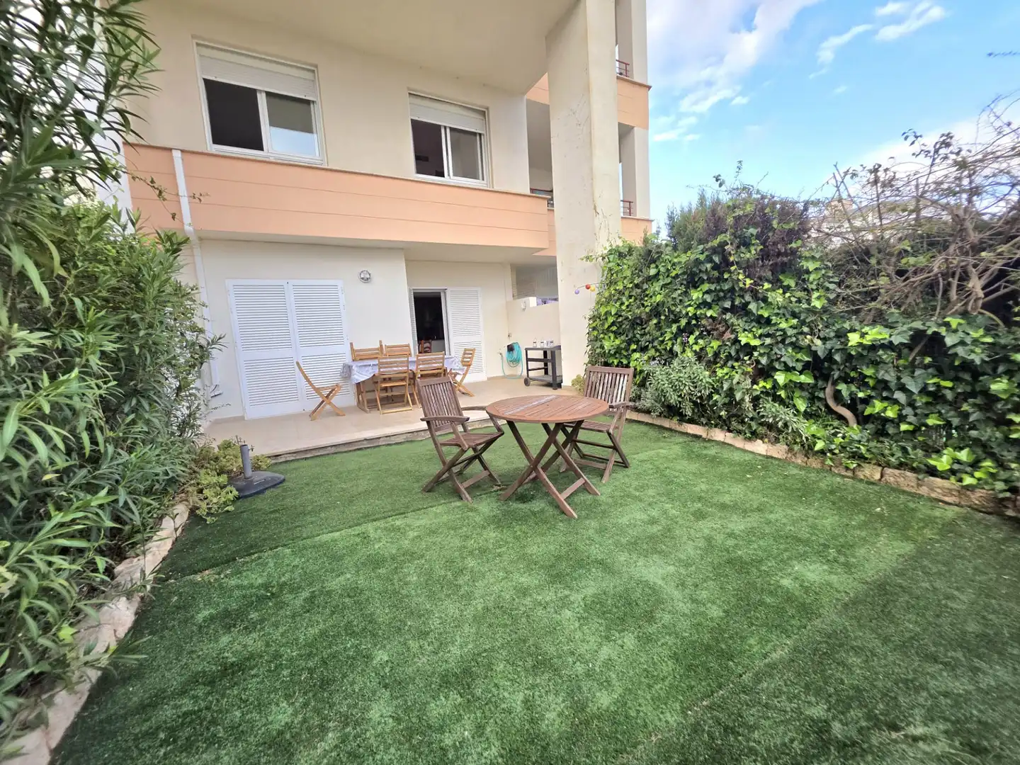 Terrasse von Maisonette zum Verkauf in Alcúdia mit Klimaanlage, Heizung und Privatgarten
