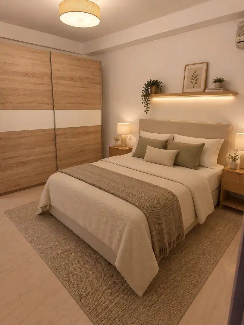 Bedroom of Flat for sale in Parla  with Air Conditioner, Heating and Terrace