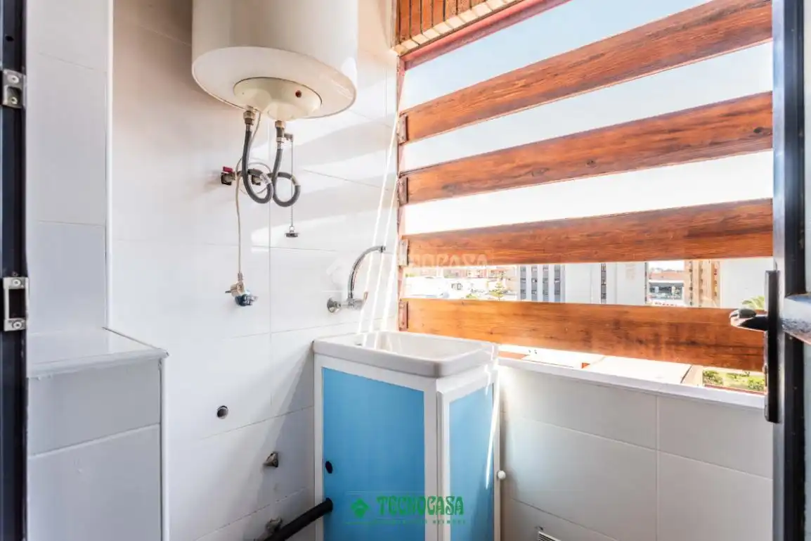 Balcony of Flat for sale in Almería  with Air Conditioner