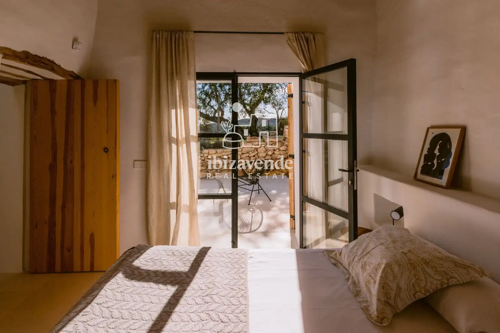 Habitación de Casa o chalet de alquiler en Sant Joan de Labritja con Aire acondicionado, Calefacción y Jardín privado