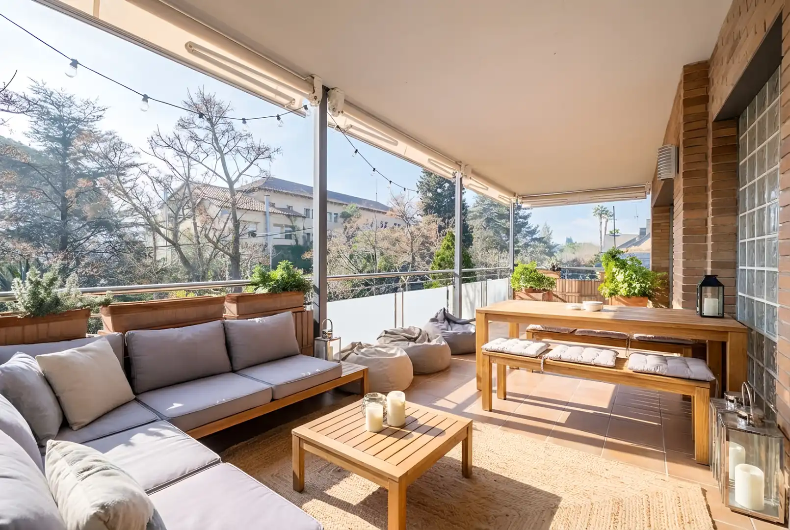 Terrace of Attic for sale in Sant Cugat del Vallès  with Air Conditioner, Heating and Terrace