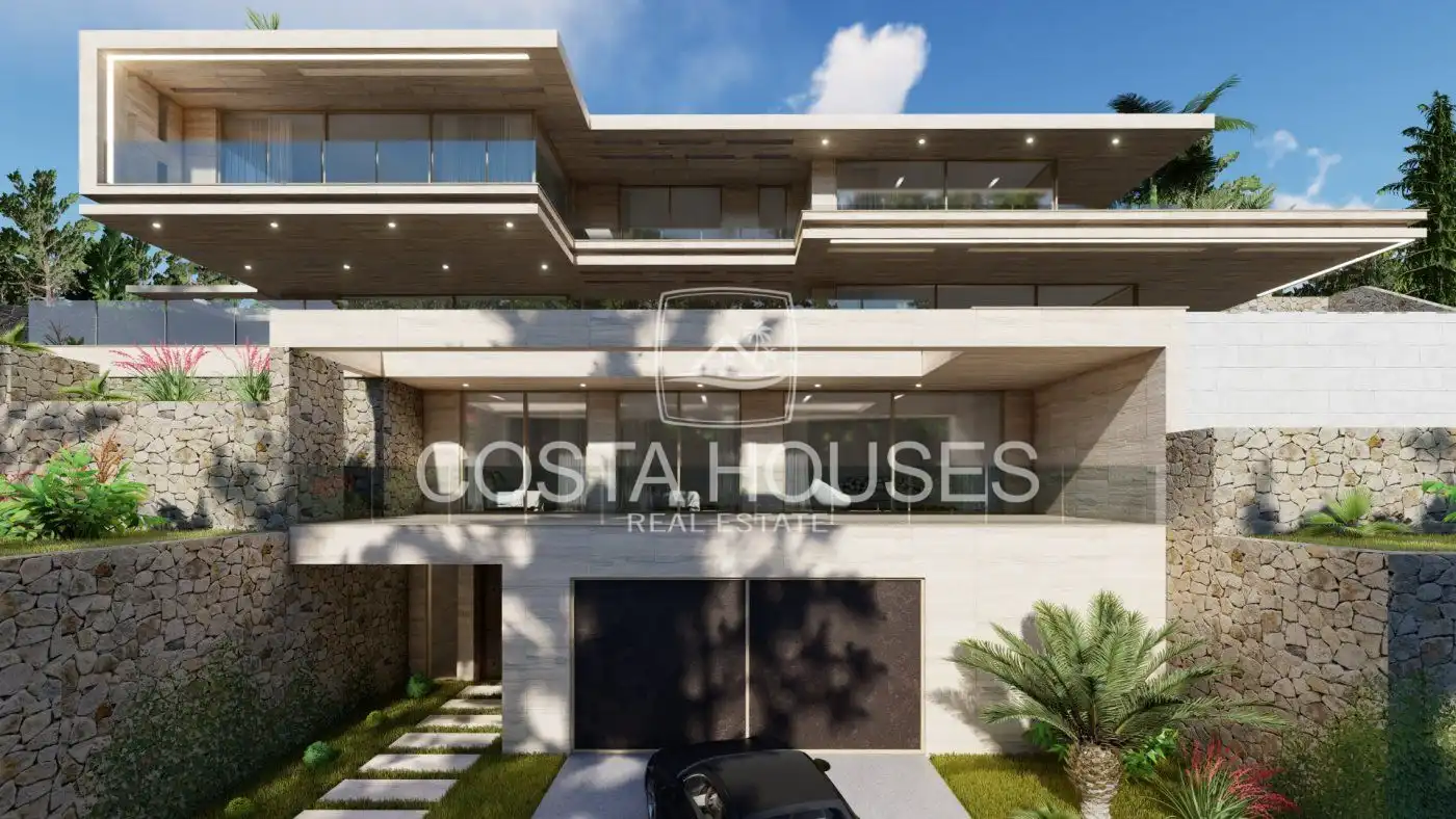 Vista exterior de Casa o chalet en venta en Jávea / Xàbia con Aire acondicionado, Jardín privado y Terraza
