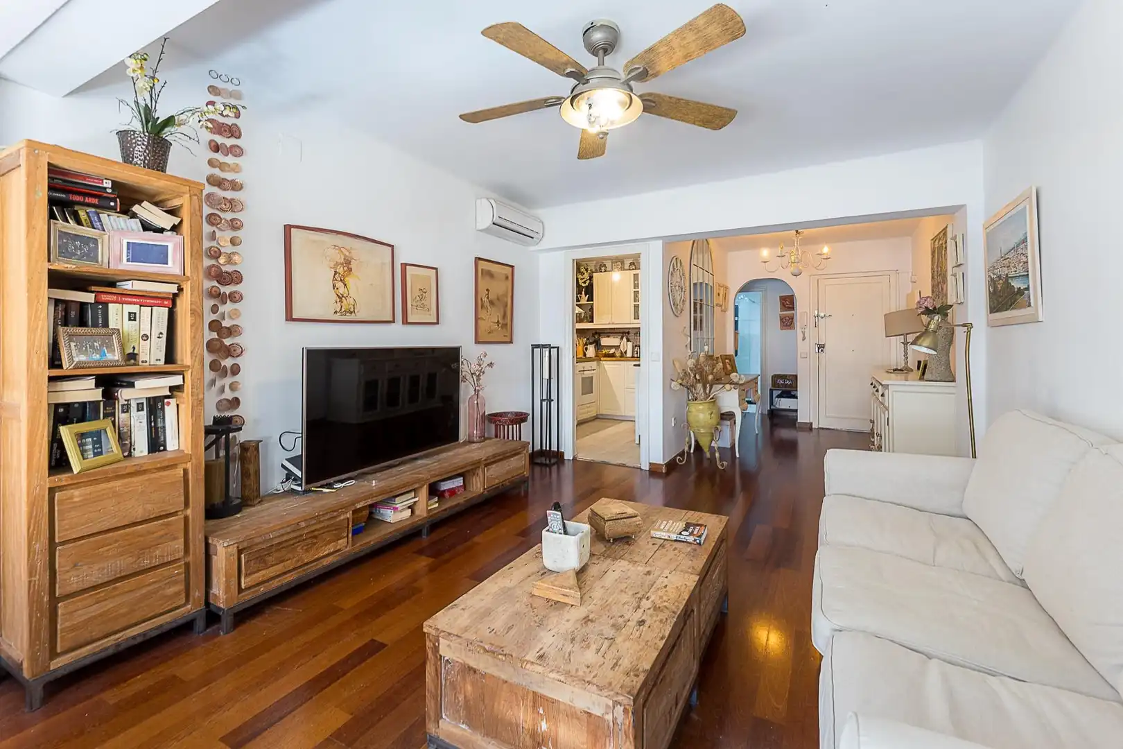Sala de estar de Piso en venta en  Palma de Mallorca