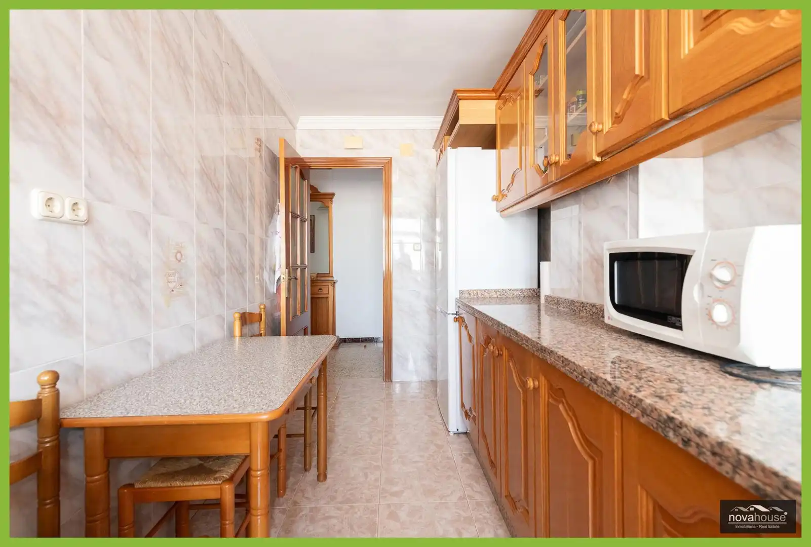 Kitchen of Flat for sale in Rincón de la Victoria  with Air Conditioner, Terrace and Alarm