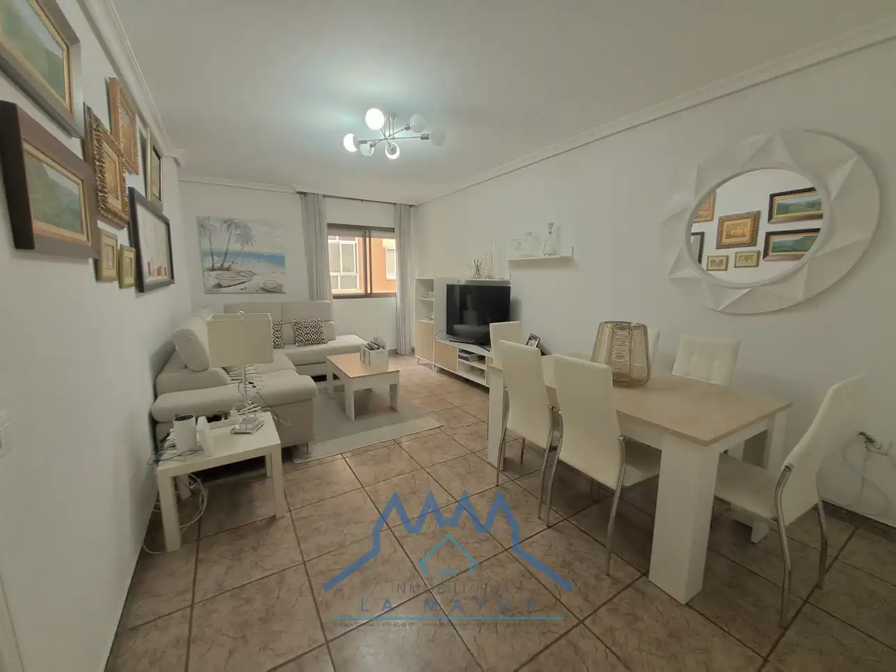 Sala de estar de Piso en venta en Ciudad Real con Terraza