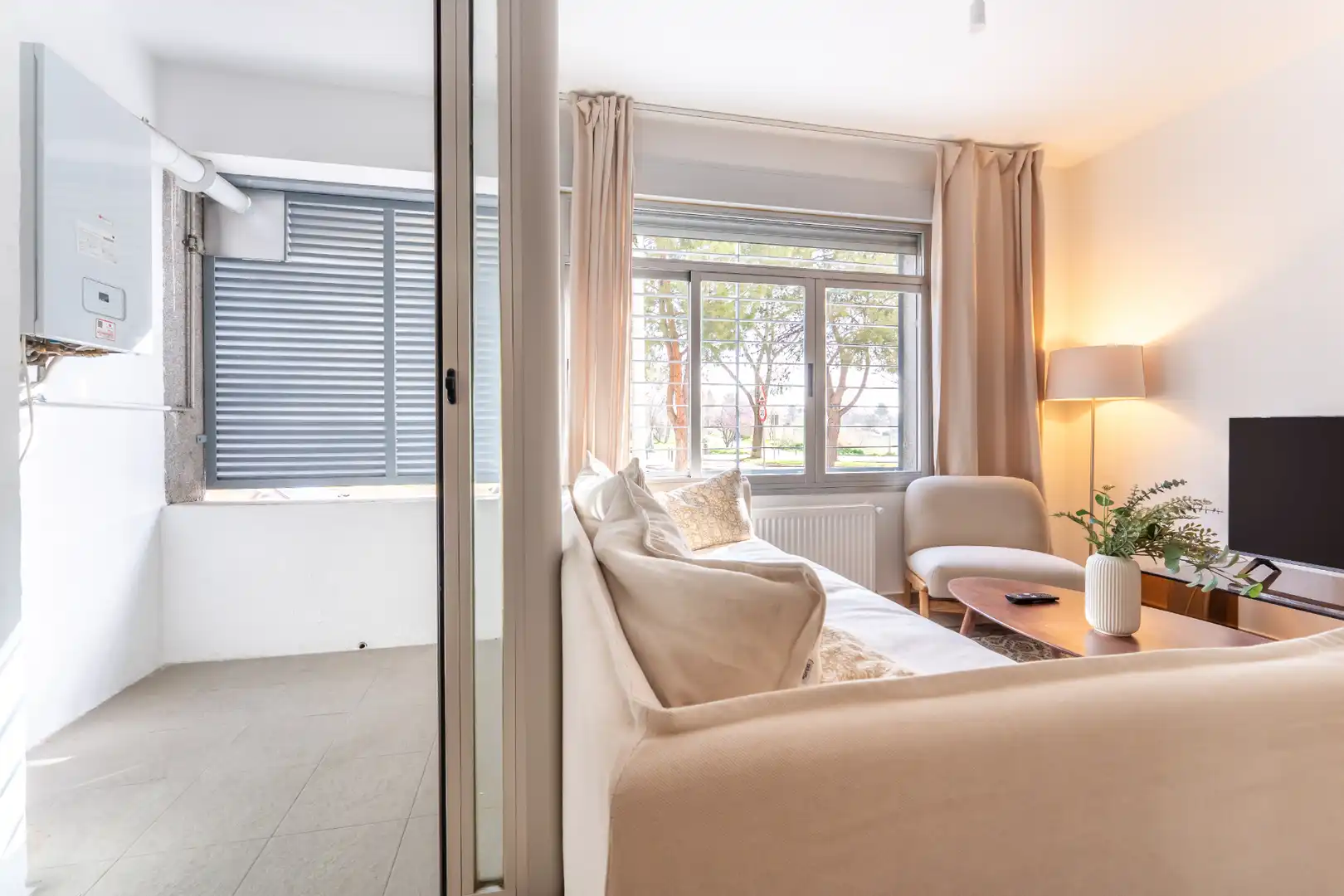 Wohnzimmer von Wohnung zum Verkauf in Madrid mit Heizung, Abstellraum und Ofen