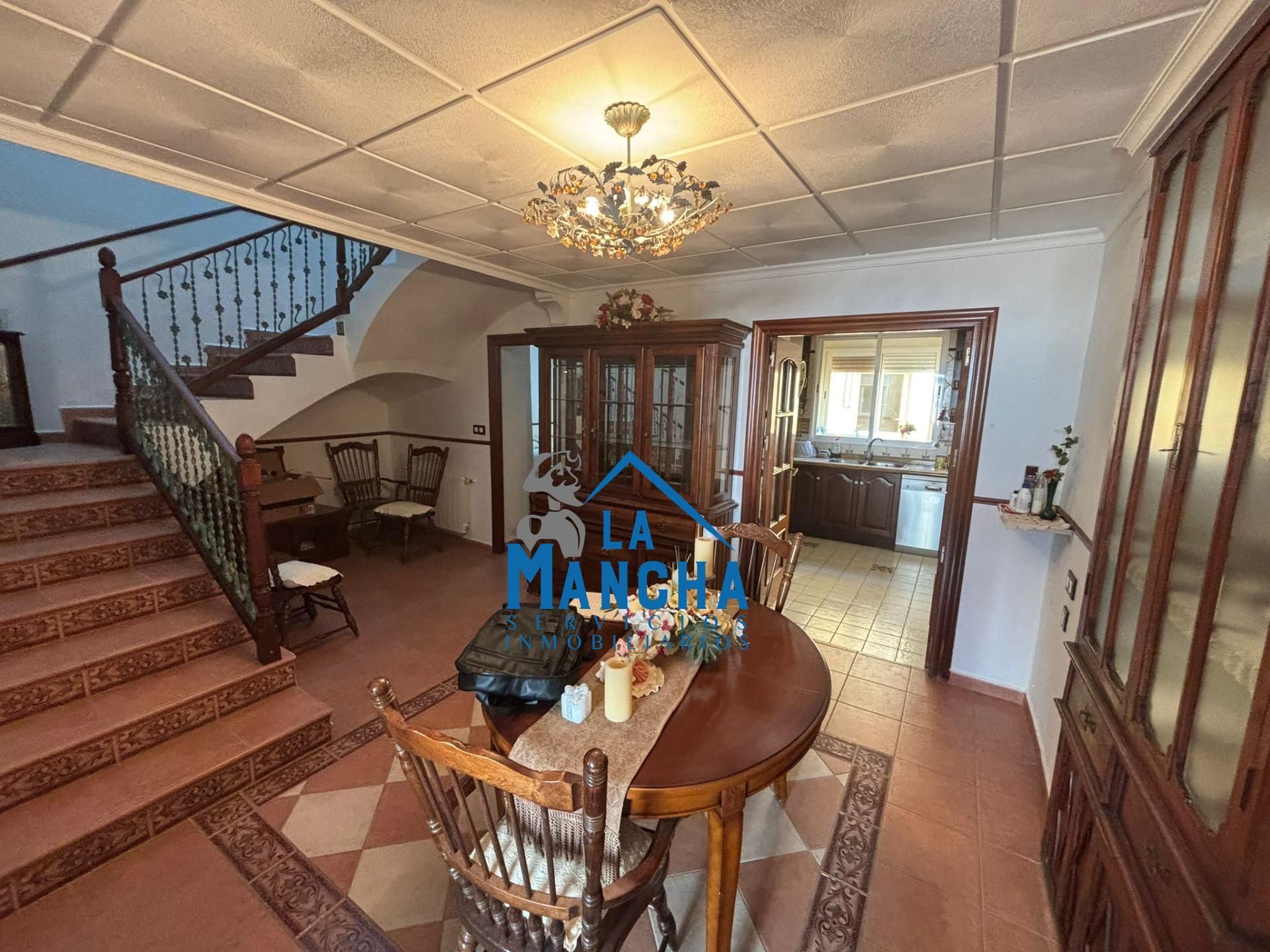 Comedor de Casa o chalet en venta en Madrigueras con Jardín privado, Trastero y Amueblado