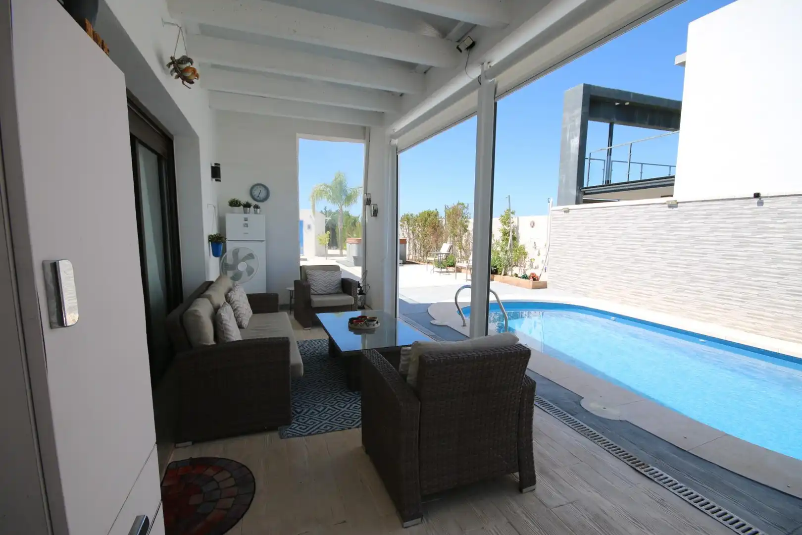 Terrassa de Casa o xalet en venda en Ayamonte amb Aire condicionat, Piscina i Jacuzzi